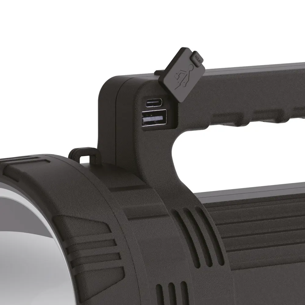 Panther Pt-6213 Usb Şarjlı Solar El Feneri | 2000 Lumen Powerbank
