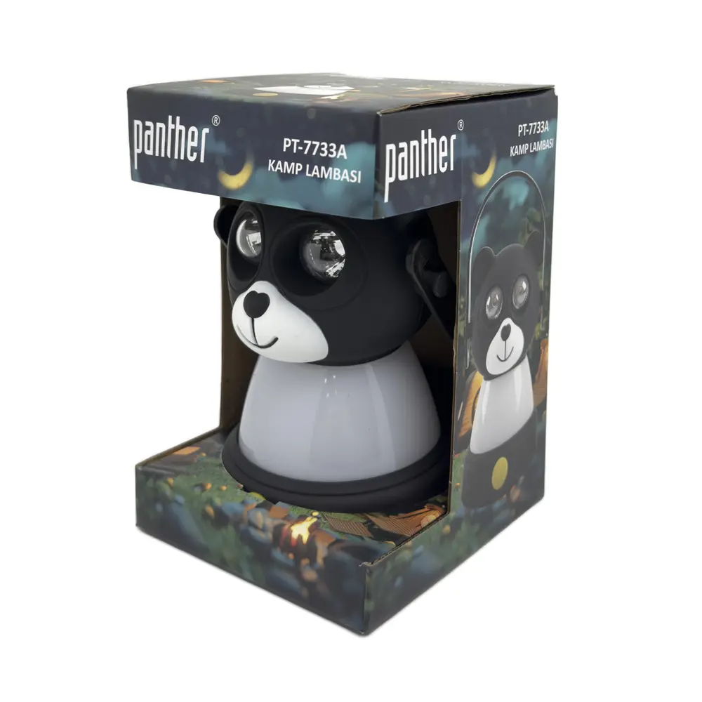 Panther Pt-7733a Ayı Kamp Lambası | 360° Smd Led Aydınlatma
