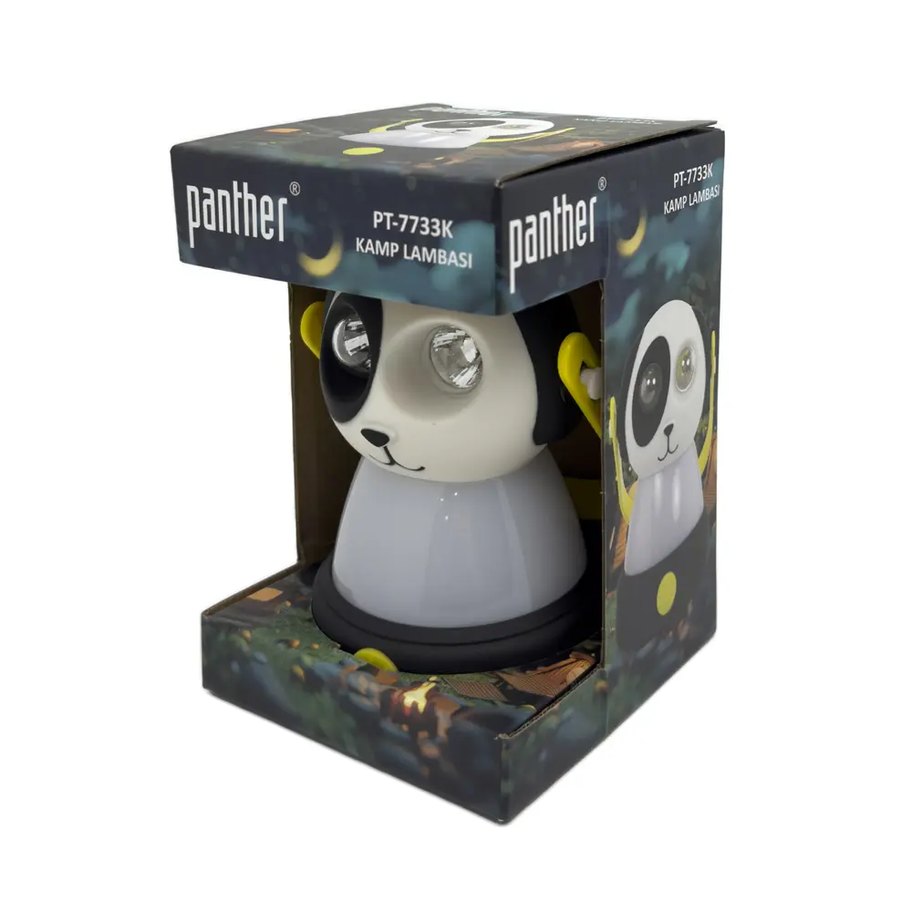 Panther Pt-7733k Köpek Kamp Lambası | 360° Smd Led Aydınlatma