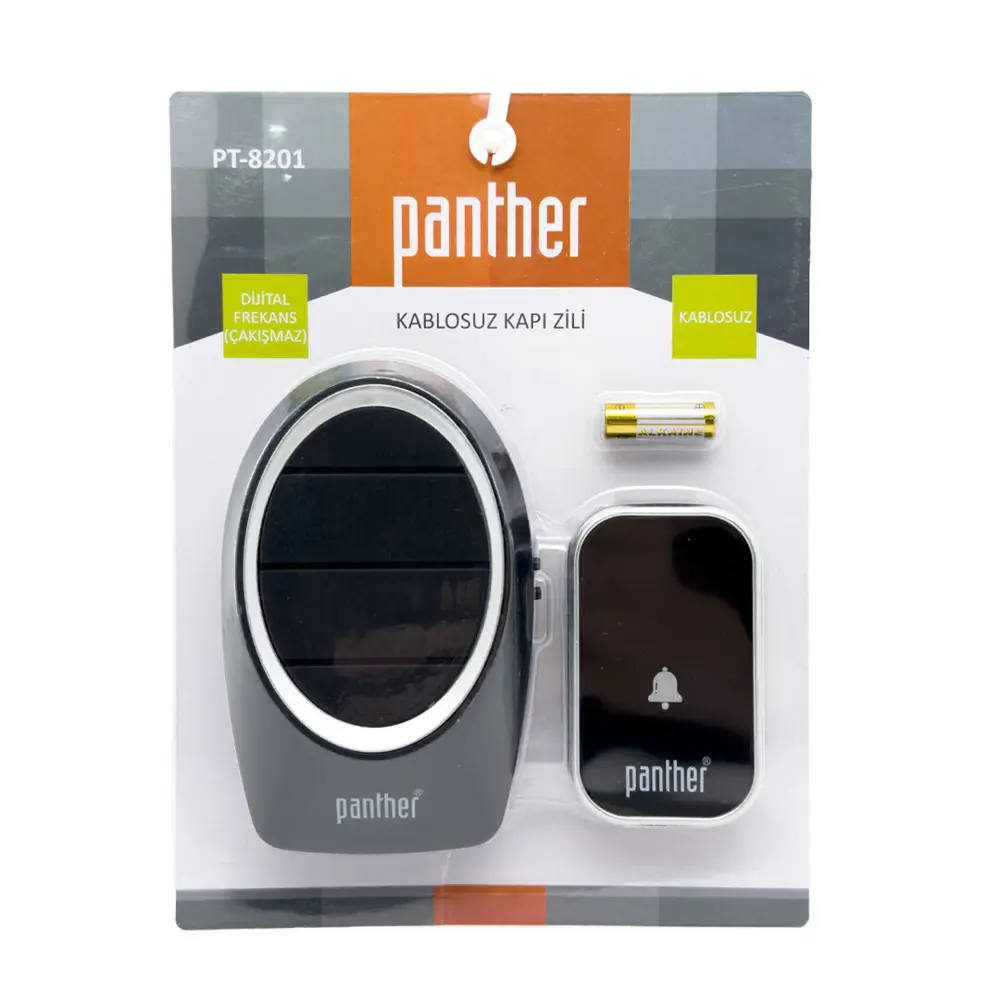 PANTHER PT-8201 KABLOSUZ KAPI ZİLİ
