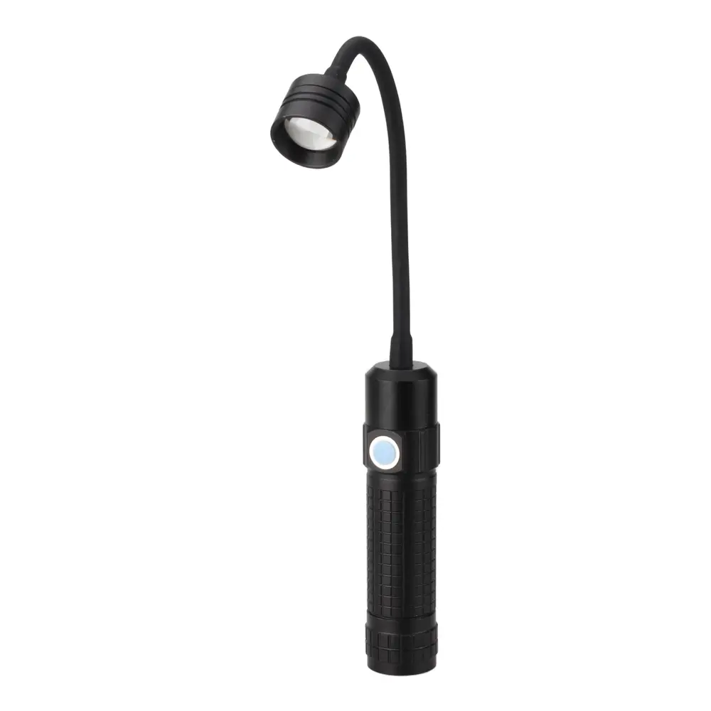 Panther Pt-921 Usb Şarjlı El Feneri | 3 Başlıklı 2000 Lumen Led