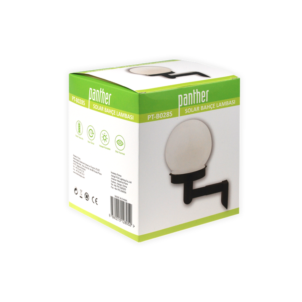Panther PT-B028S Solar Bahçe Lambası Panther PT-B028S Solar Bahçe Lambası