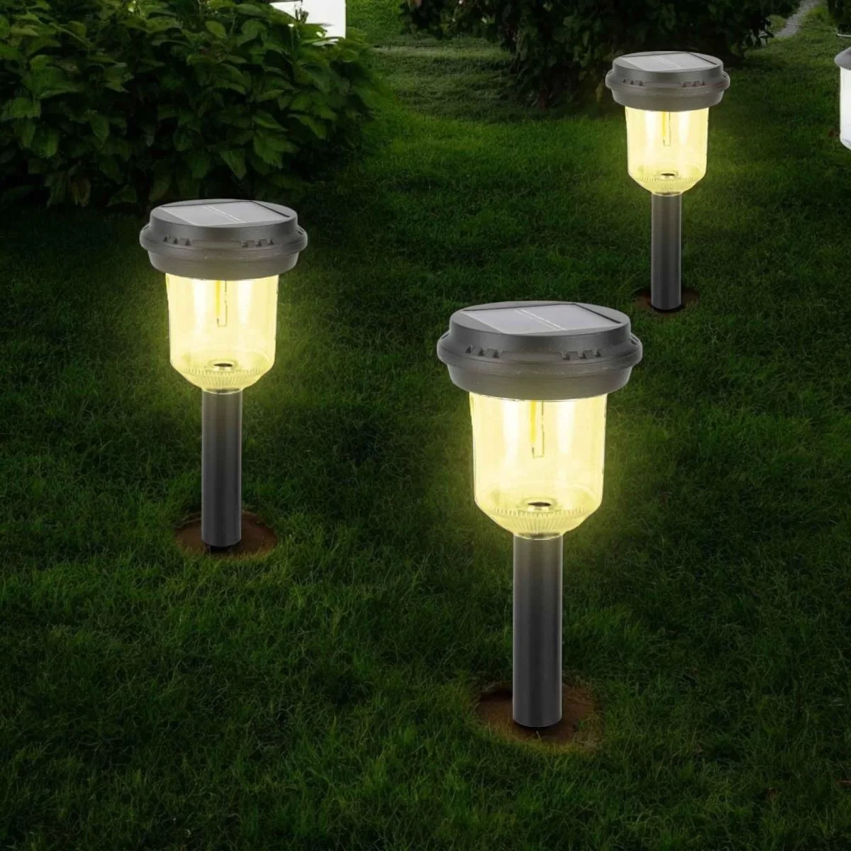 Panther Pt-b117 Solar Led Bahçe Lambası Panther Pt-b117 Solar Led Bahçe Lambası