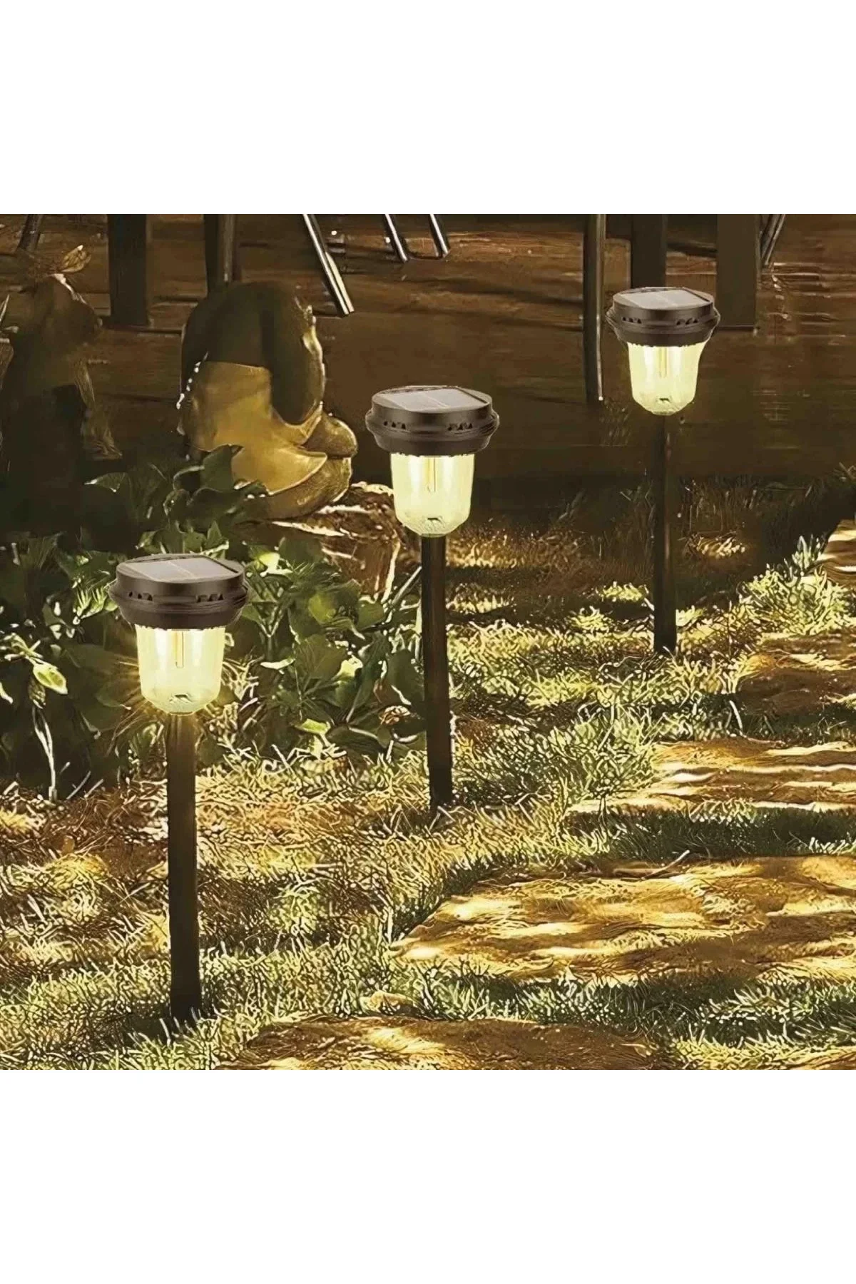 Panther Pt-b117 Solar Led Bahçe Lambası Panther Pt-b117 Solar Led Bahçe Lambası