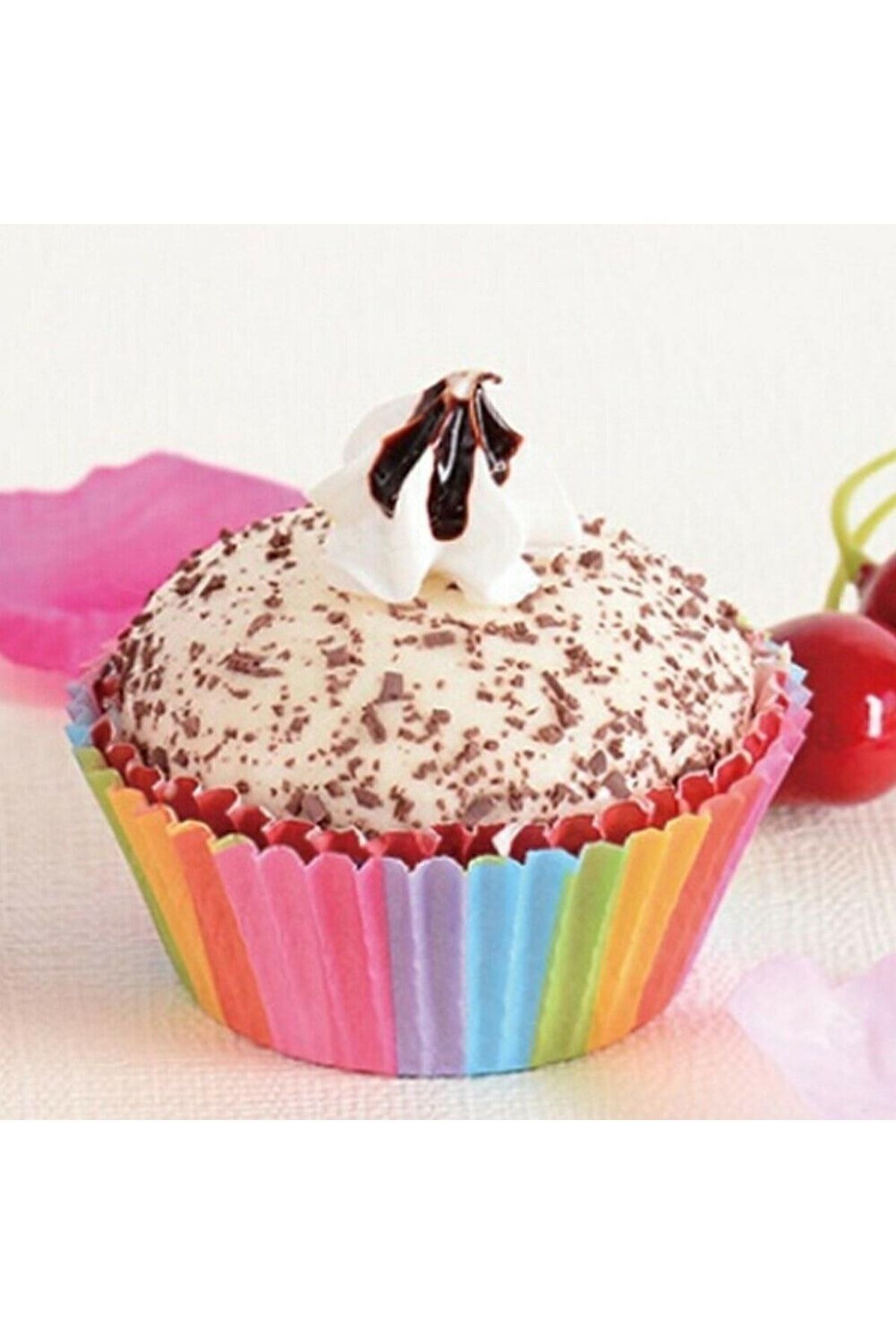 Transformacion Paolelli Yağ Geçirmez Kağıt Kek Muffin Kalıbı 100 Adet