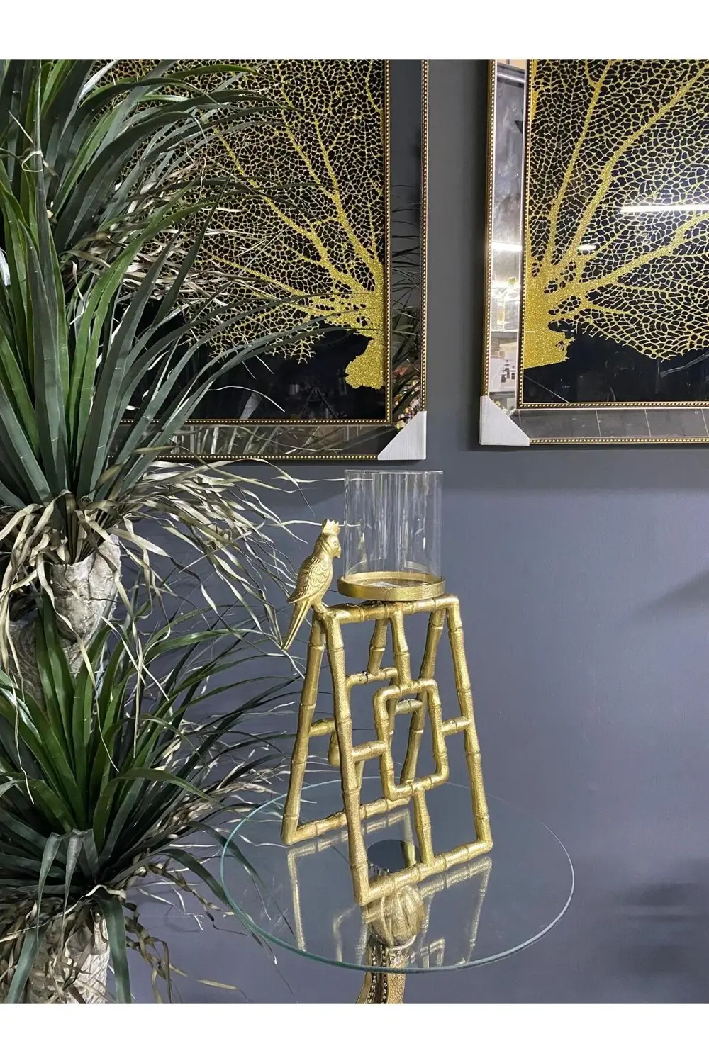 Papağanlı Gold 43 Cm Mumluk