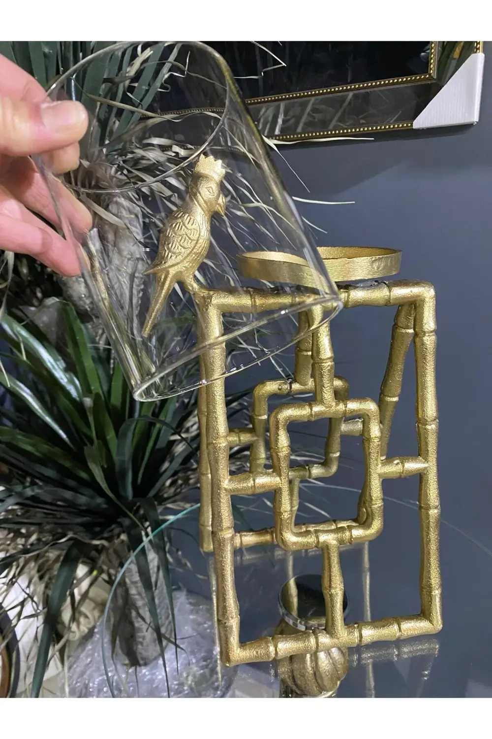 Papağanlı Gold 43 Cm Mumluk