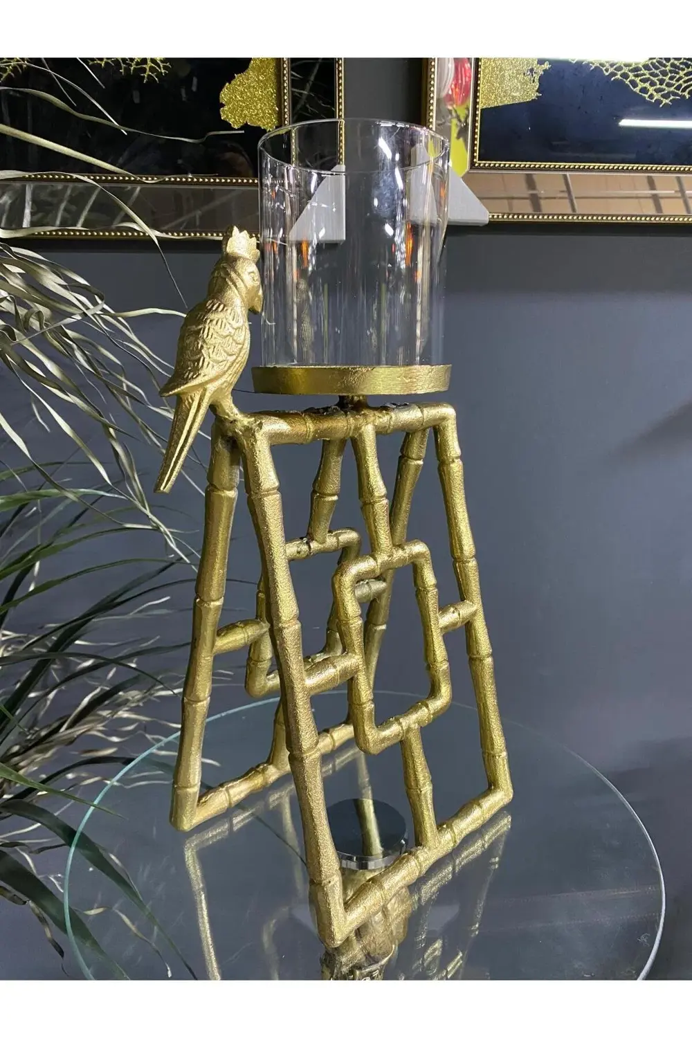 Papağanlı Gold 43 Cm Mumluk