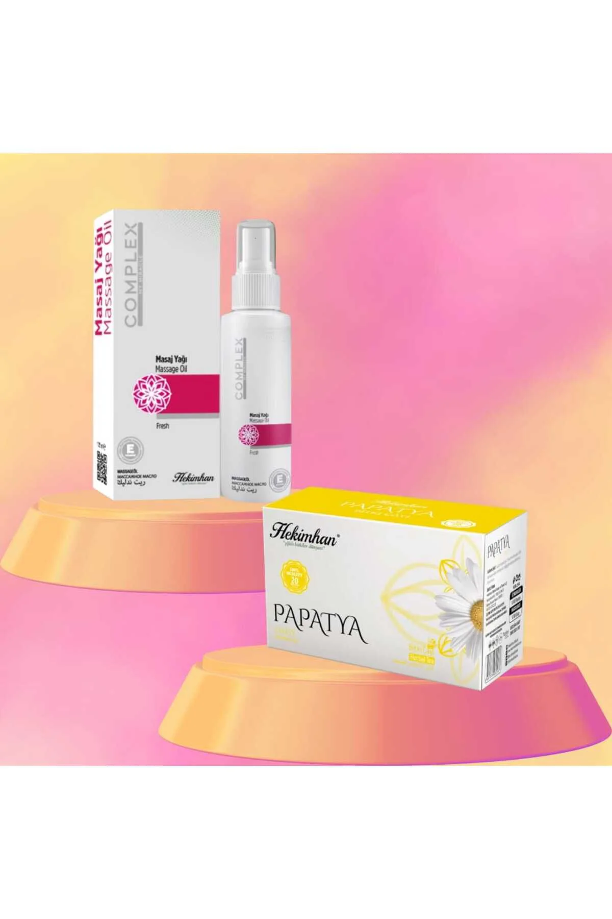 Papatya Çayı 20'li + Fresh Masaj Yağı ( Rahat Uyku İçin )