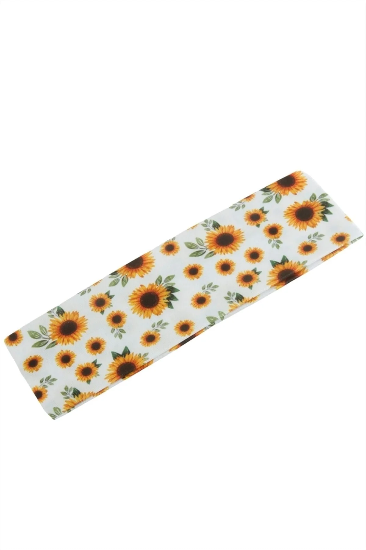 Papatya Desenli Saç Bandı 6 cm