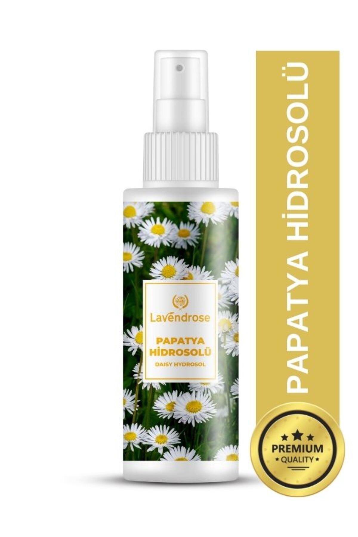 Lavendrose Papatya Hidrosolü Yaği Alinmamiş 100Ml- %100 Doğal Saç Açici Spre
