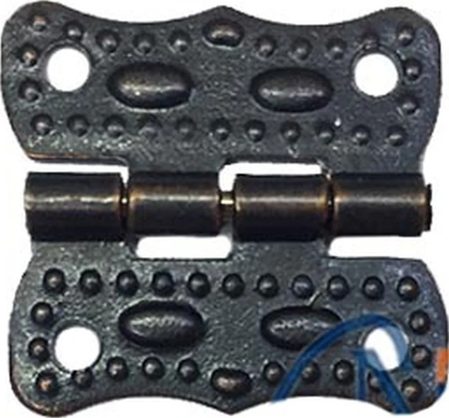 Papatya Menteşe - Küçük 20x20 Mm, Antik, 100 Adet