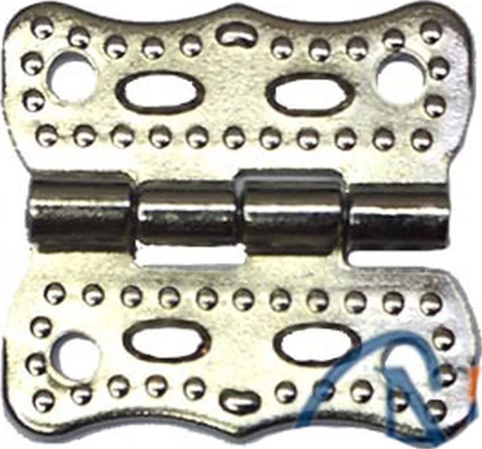 Papatya Menteşe - Küçük 20x20 Mm, Nikel, 100 Adet