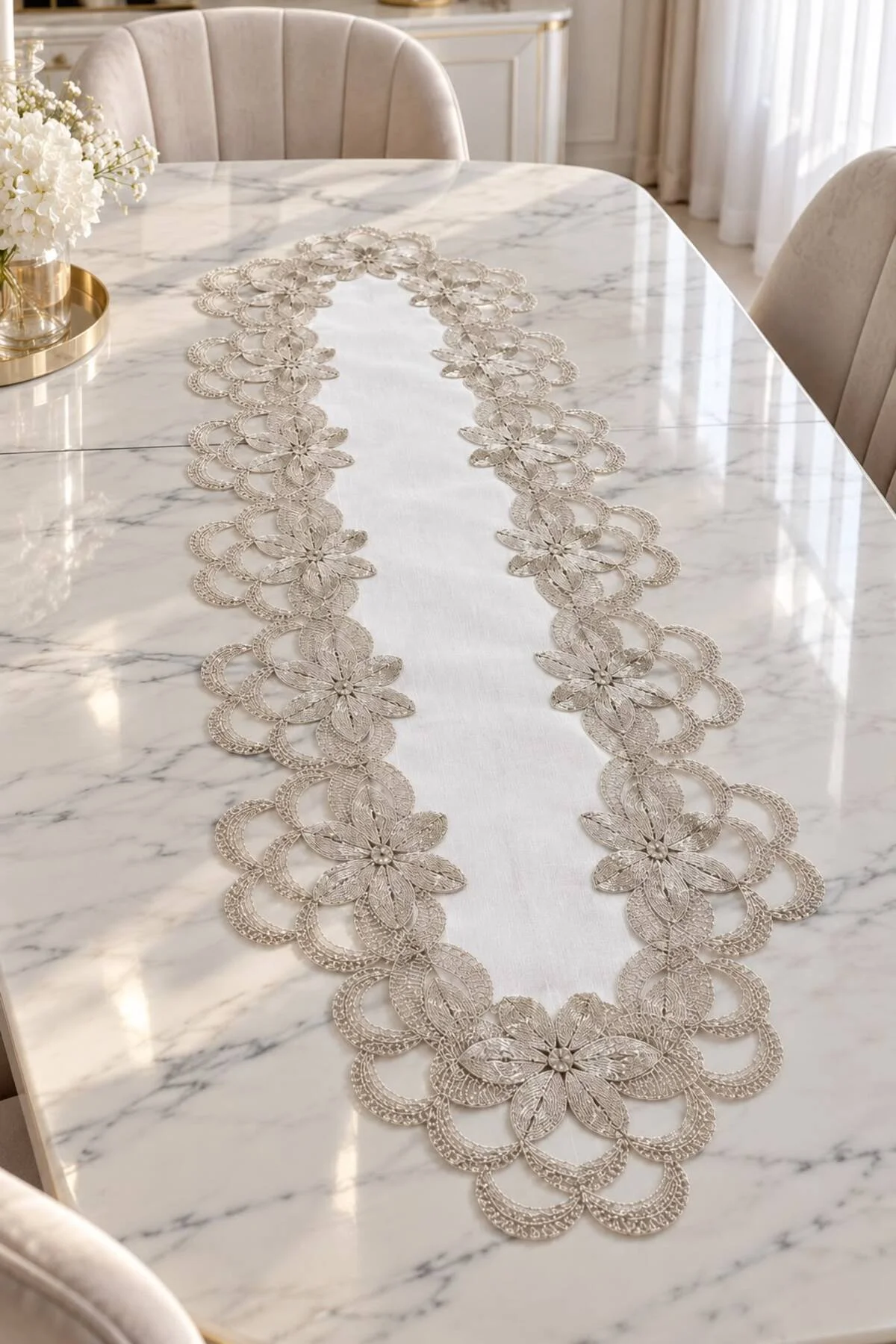 Papatya Platin Tek Runner Papatya Platin Tek Runner
