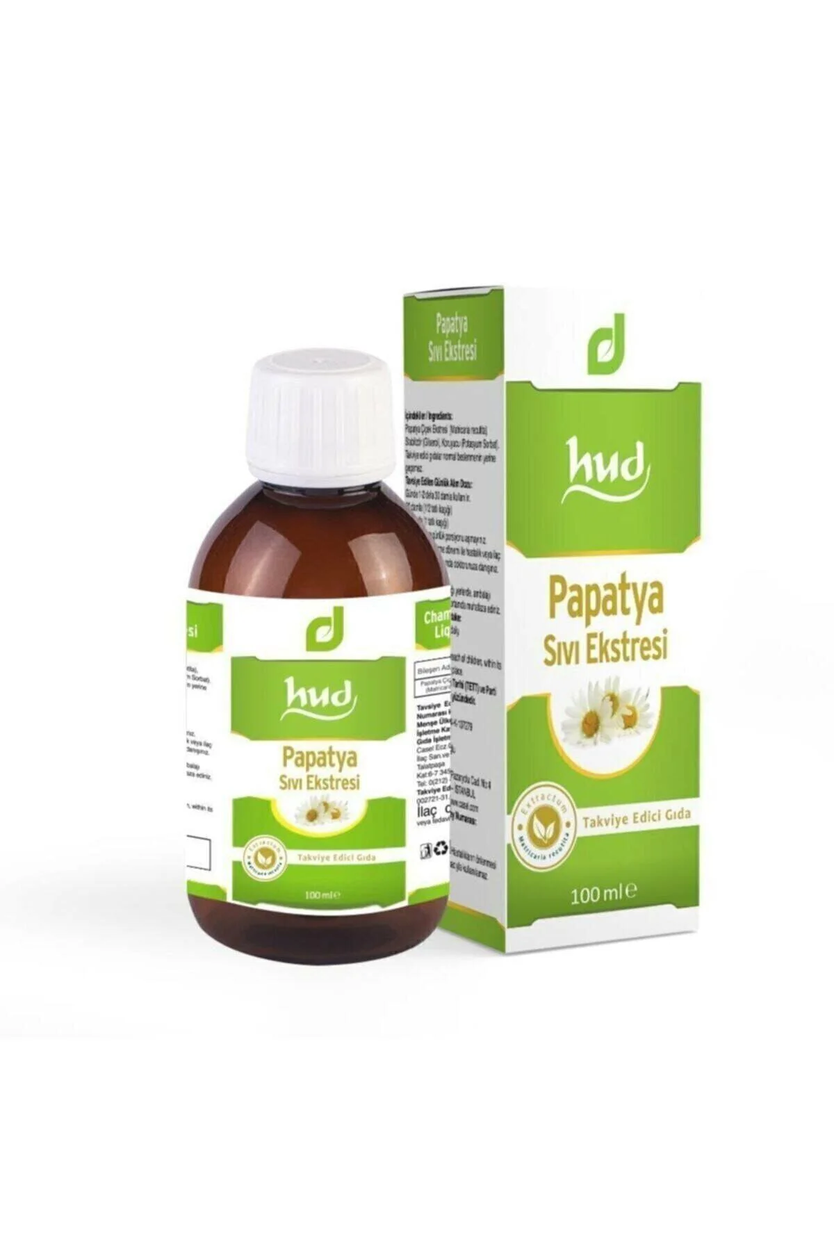 Papatya Sıvı Ekstresi 100ml