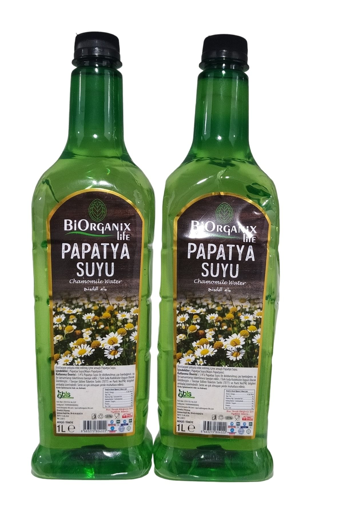 Papatya Suyu 2 Adet X 1 Lt