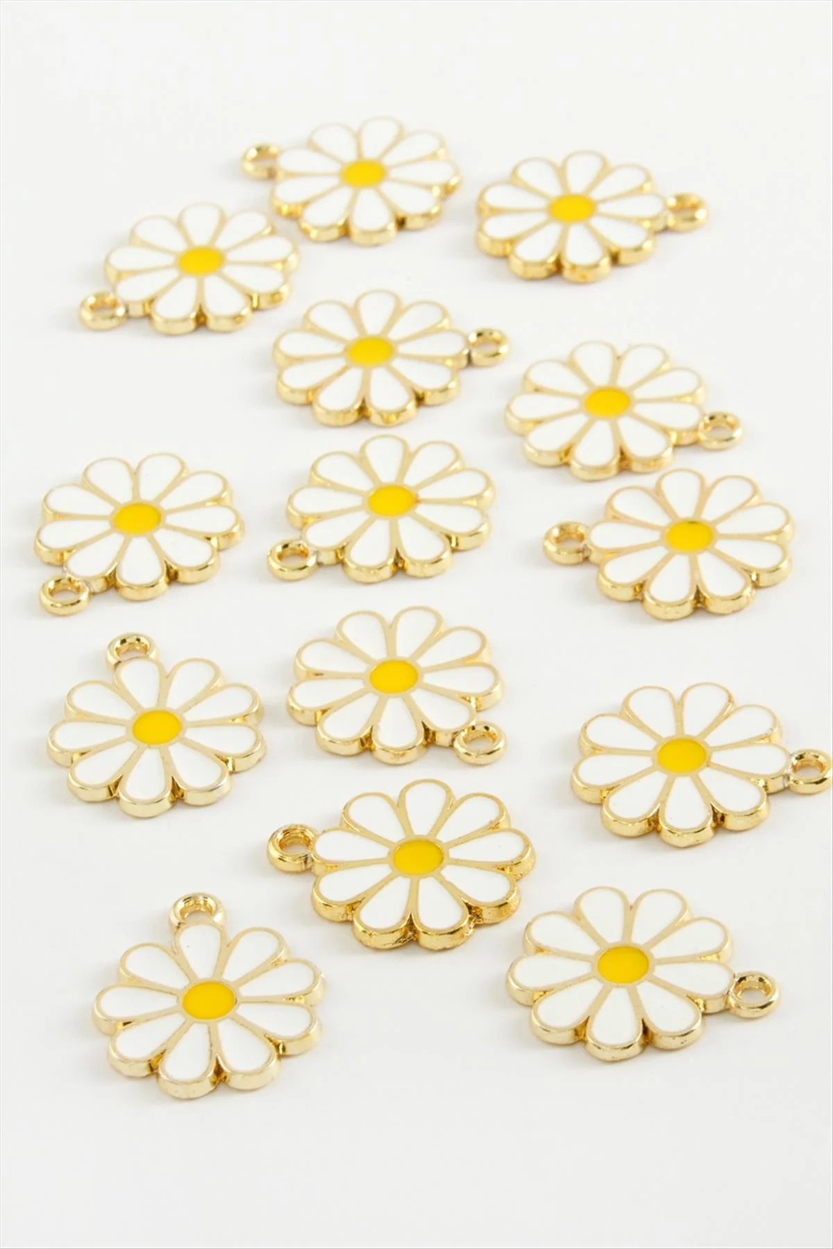 Papatya Tek Kulplu Mineli Bileklik ve Kolye Ucu Aparatı 1 Adet