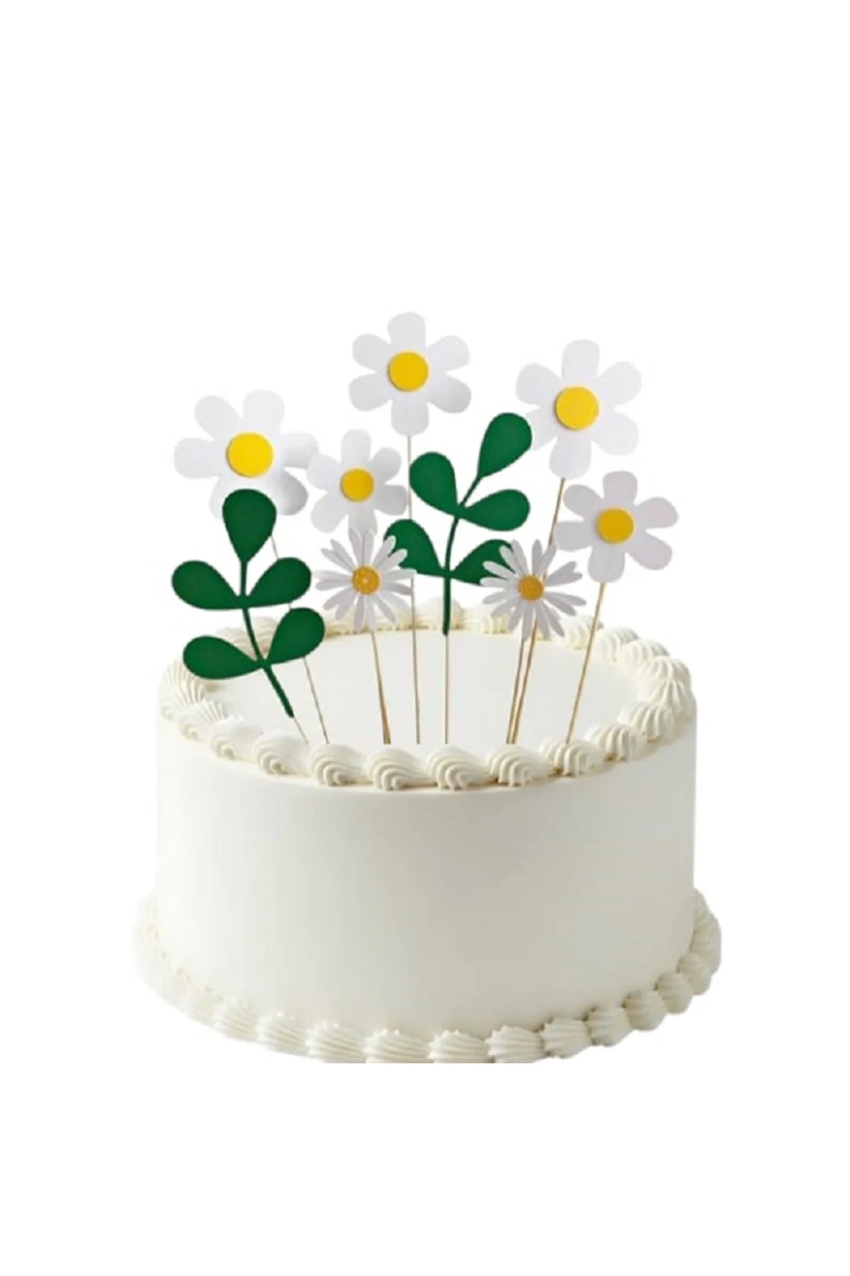 PAPATYA TEMALI 9 LU DOĞUM GÜNÜ PASTA SÜSÜ ,PASTA KÜRDANI