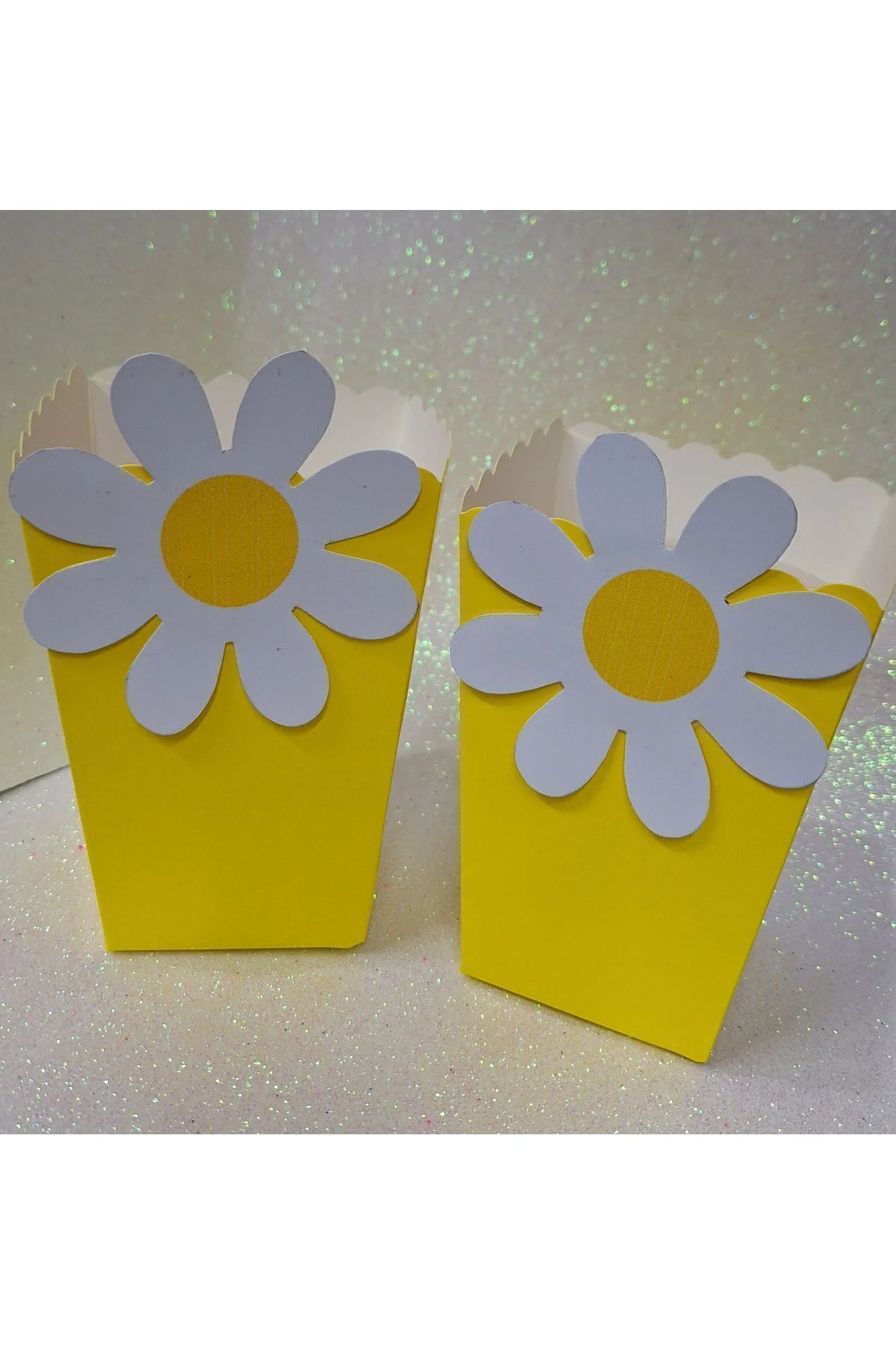 PAPATYA TEMALI POP CORN MISIR KUTUSU 8 Lİ