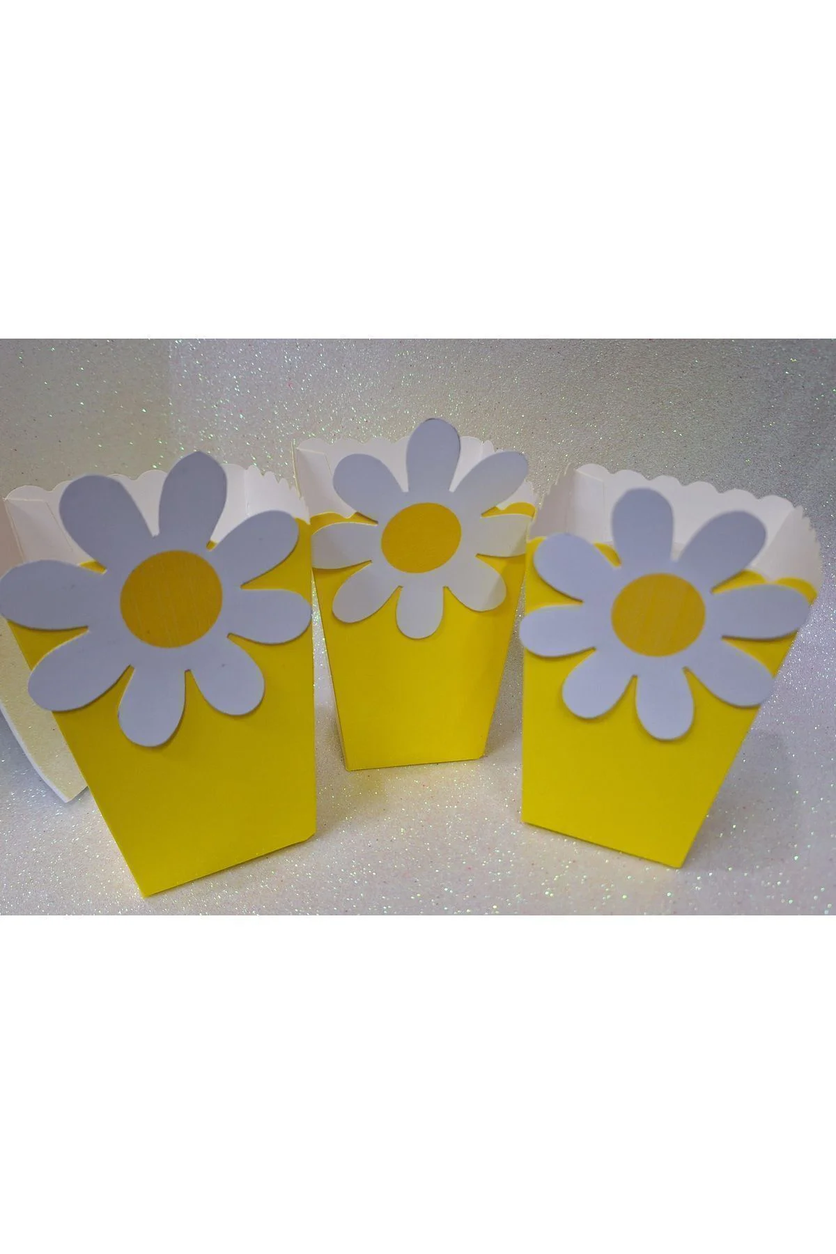 PAPATYA TEMALI POP CORN MISIR KUTUSU 8 Lİ