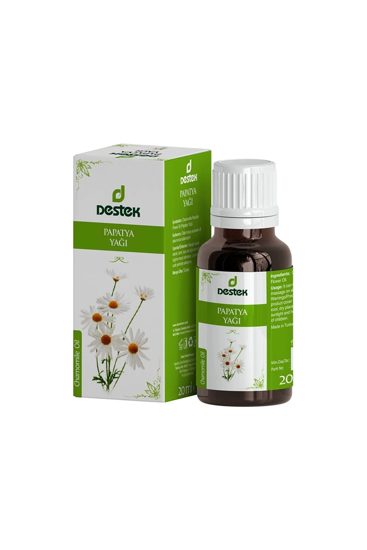 Papatya Yağı (distile) 20 Ml