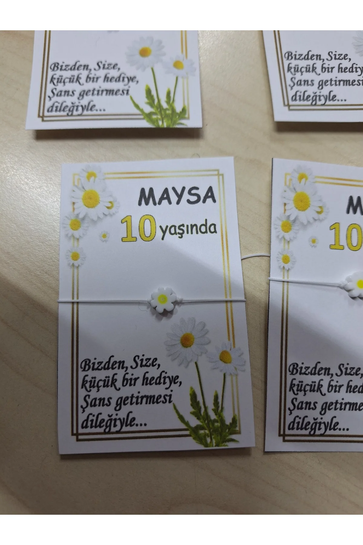 PAPATYALI KİŞİYE ÖZEL ŞANS BİLEKLİĞİ, MEVLİD, DOĞUM GÜNÜ HEDİYELİ