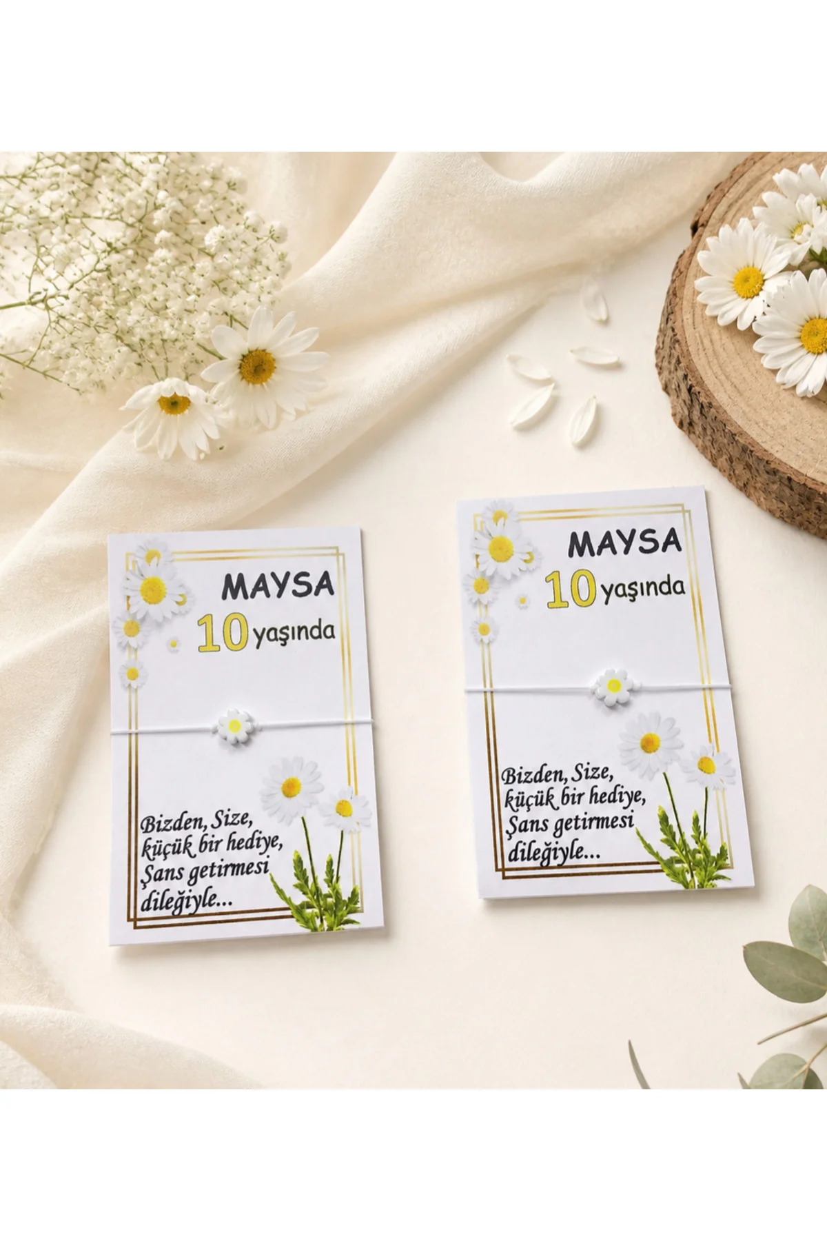 PAPATYALI KİŞİYE ÖZEL ŞANS BİLEKLİĞİ, MEVLİD, DOĞUM GÜNÜ HEDİYELİ