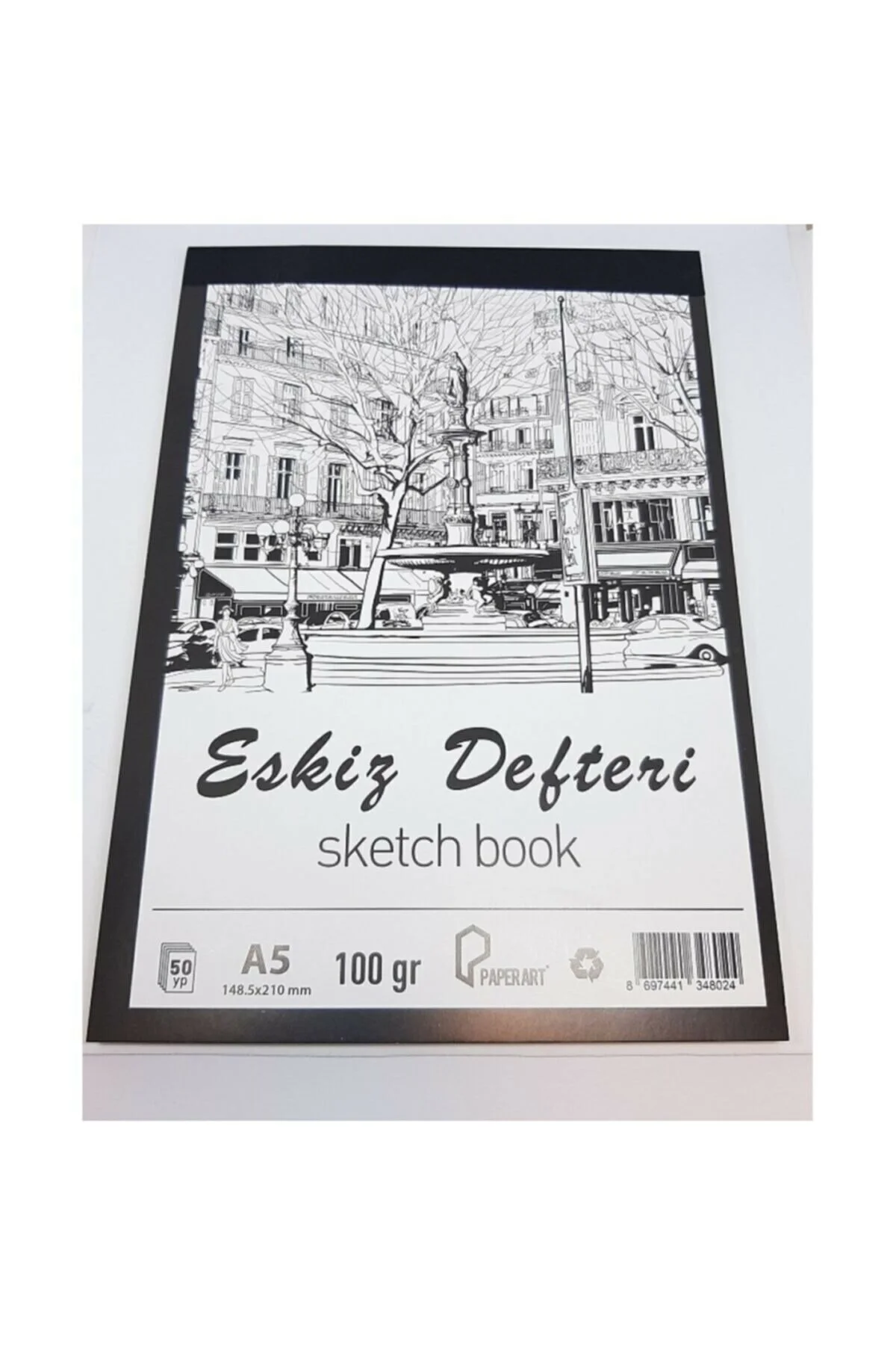 PaperArt 50yp 100gr Dikişli Eskiz Defteri -A5