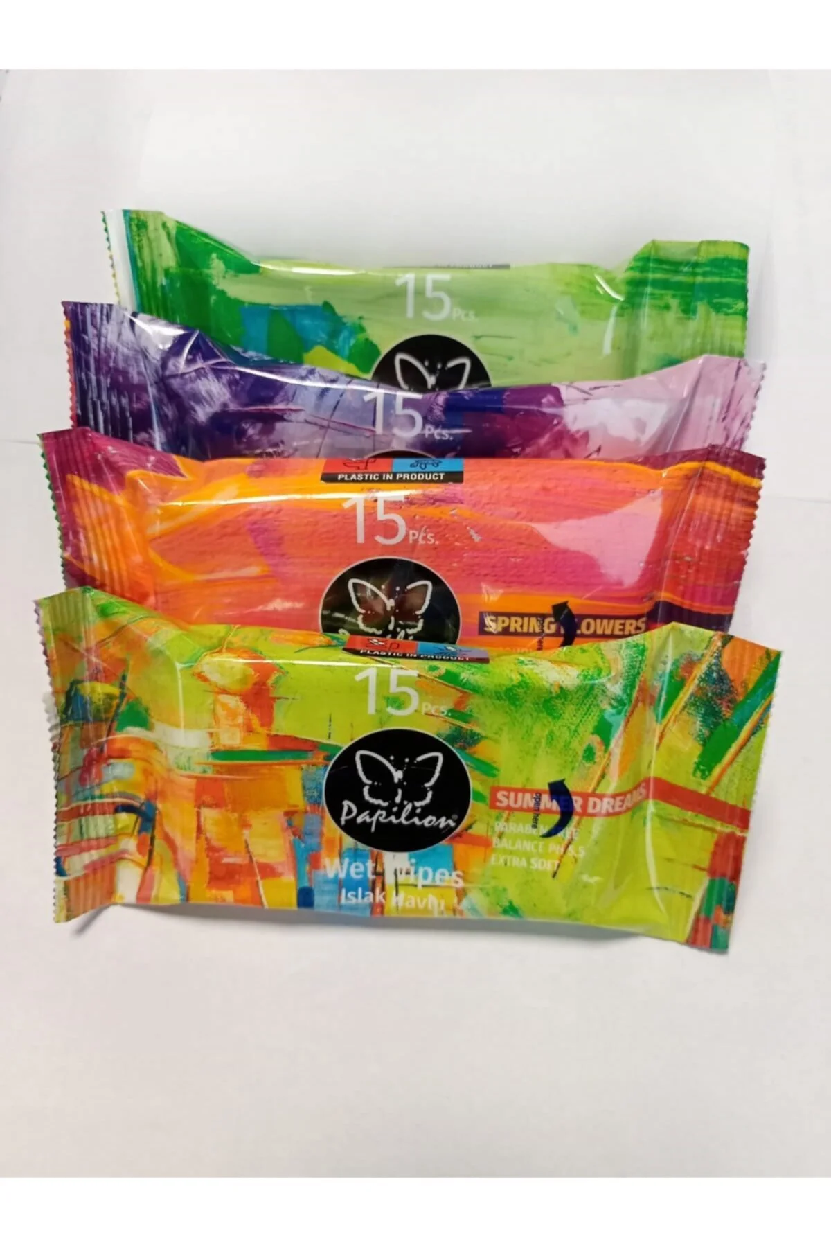 Papilion Islak Cep Mendili 15 Li *4 Lü