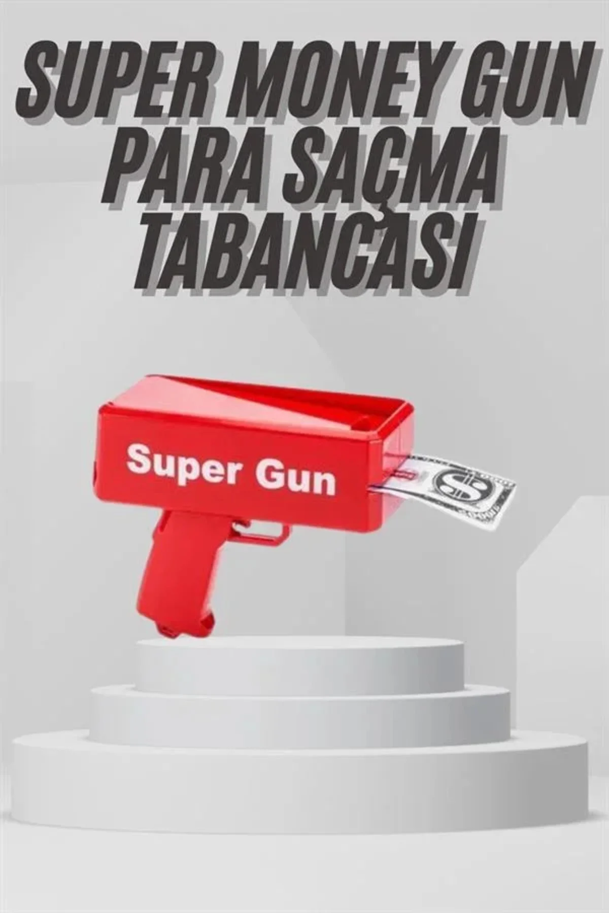 Para Dolar Saçma Para Atma Tabancası Otomatik Kırmızı Oyuncak Para Dolar Saçma Para Atma Tabancası Otomatik Kırmızı Oyuncak