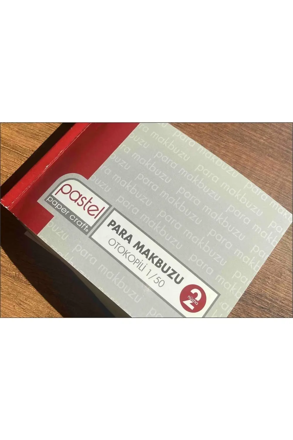 Para Makbuzu (ölçüsü 10x14 Cm ) Otokopili 1/50 2 Nüsha (1 Asıl 1