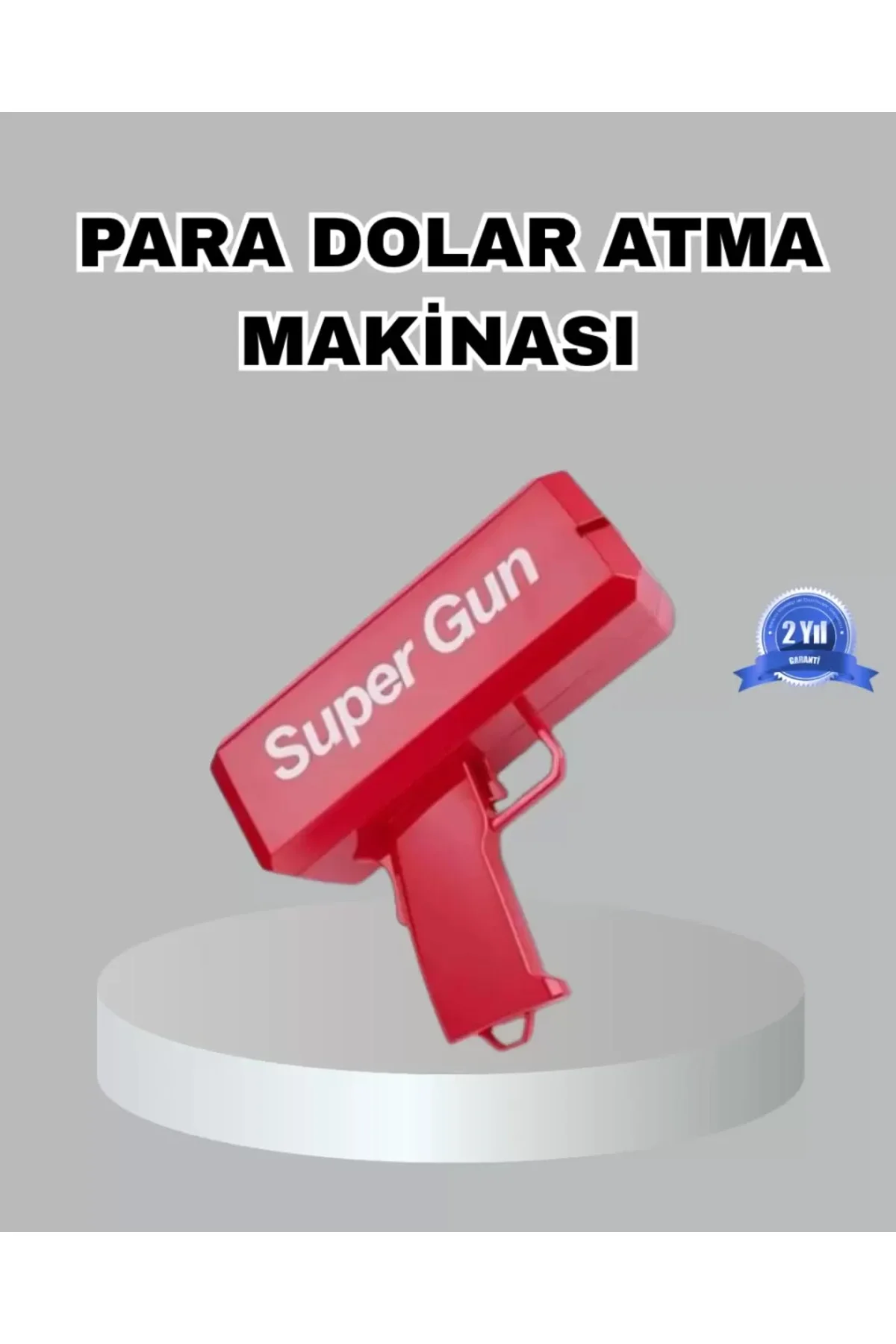 Para Saçma Makinesi Kırmızı Model 100’lü Para Hediyeli