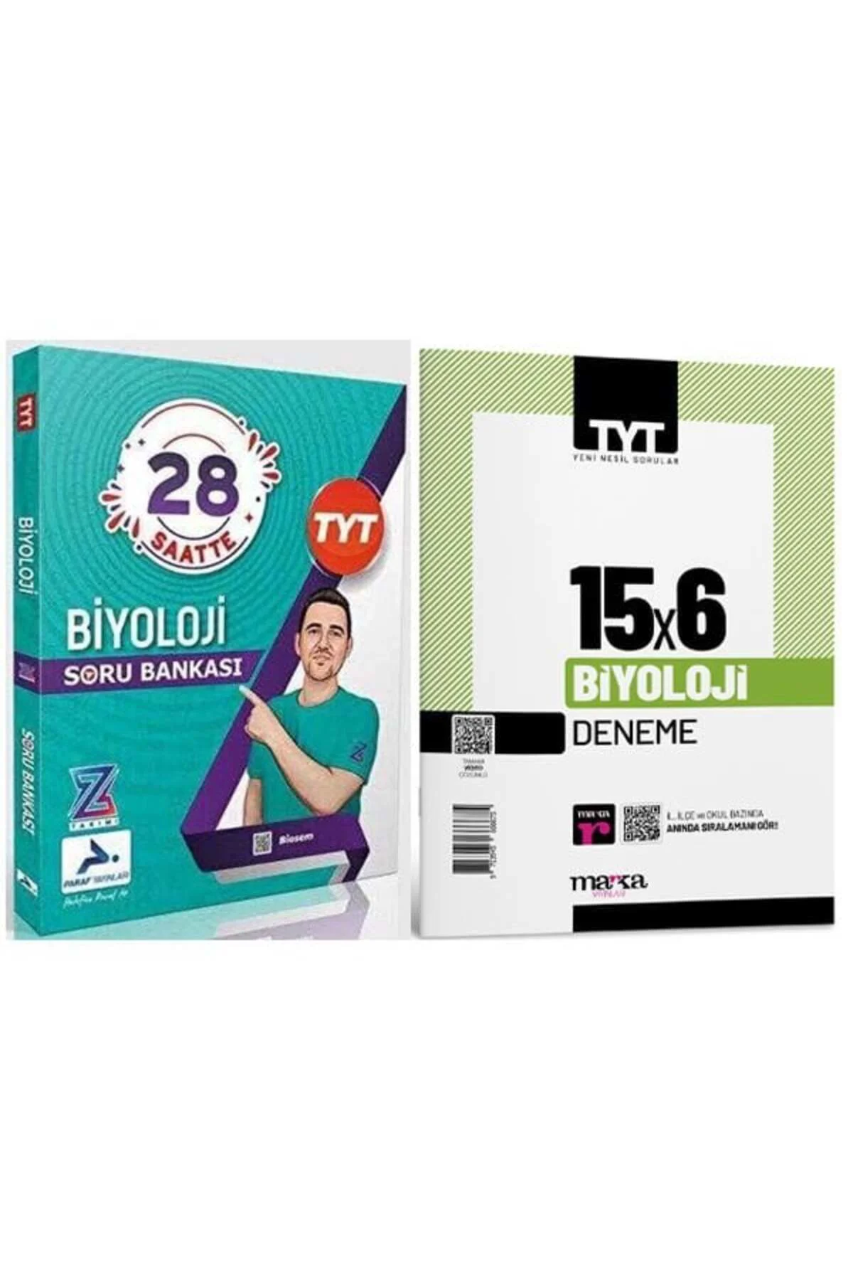 Paraf Tyt Biyoloji Soru Z Takımı Ve Marka Tyt Biyoloji 15x6 Denem