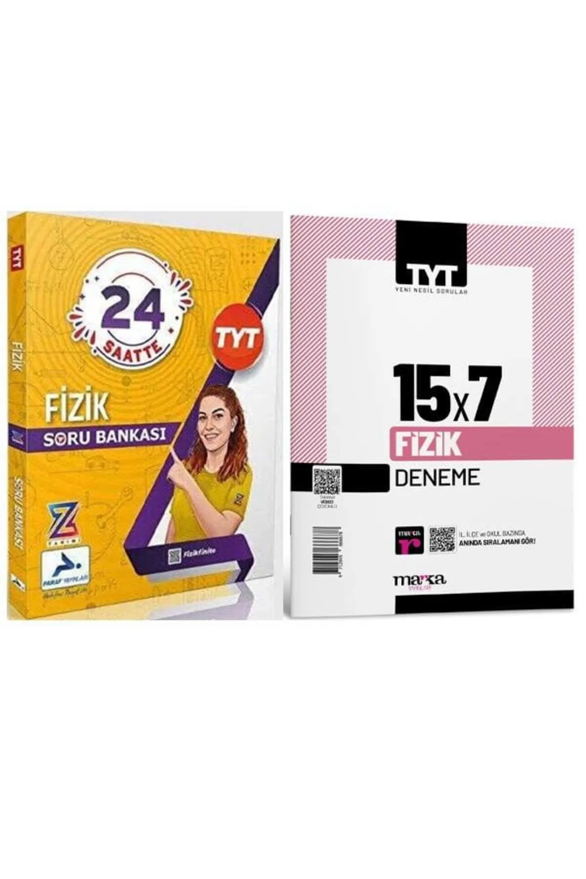 Paraf Tyt Fizik Soru Z Takımı Ve Marka Tyt Fizik 15x7 Deneme Seti