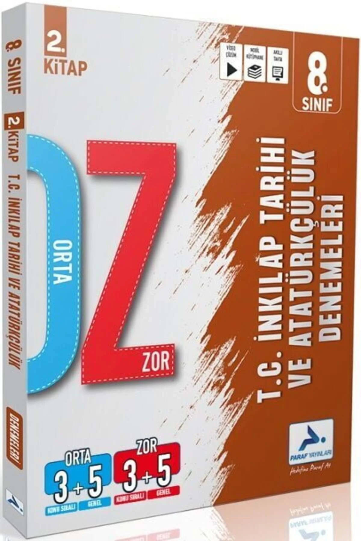 Paraf Yayınları 8. Sınıf İnkılap Tarihi ve Atatürkçülük Orta Zor Branş Deneme Paraf Yayınları 8. Sınıf İnkılap Tarihi ve Atatürkçülük Orta Zor Branş Deneme
