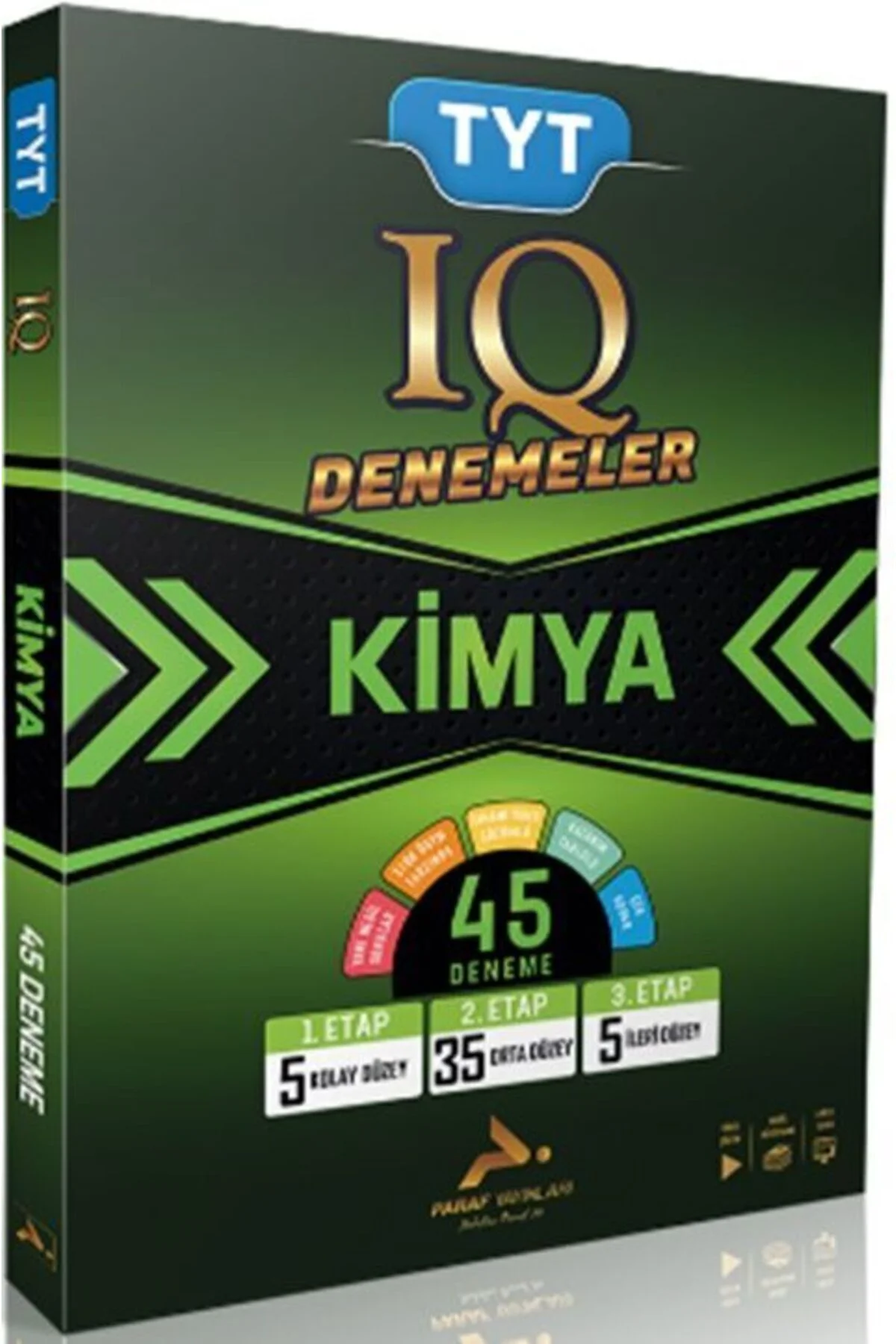 Paraf Yayınları TYT Kimya IQ Video Çözümlü 45 Branş Deneme Paraf Yayınları TYT Kimya IQ Video Çözümlü 45 Branş Deneme