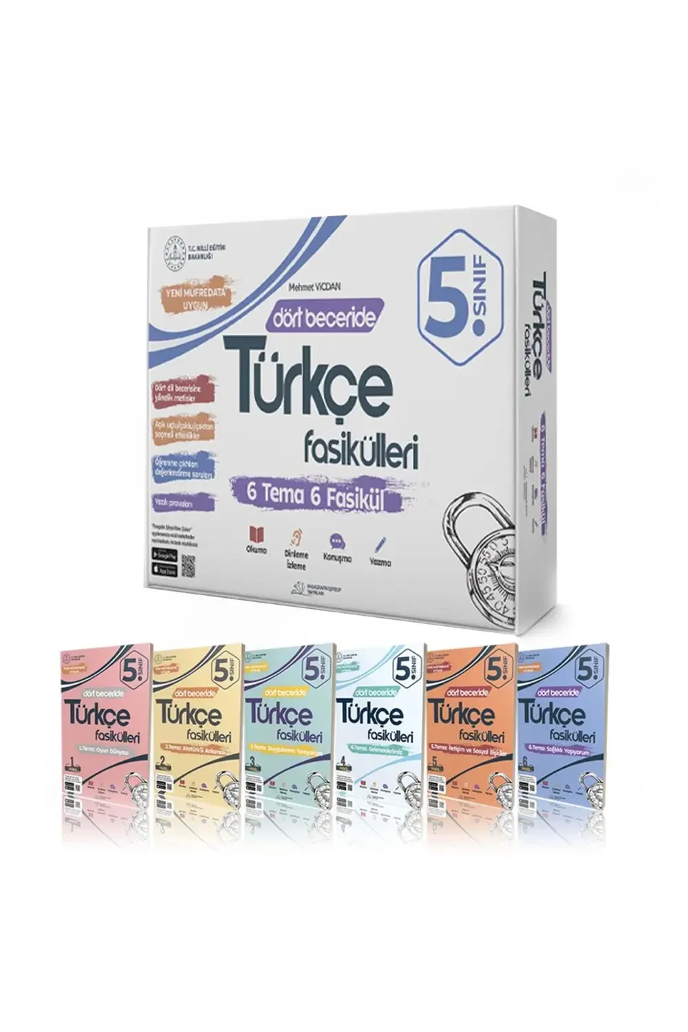 Paragrafın Şifresi 5. Sınıf Dört Beceride Türkçe Fasikülleri