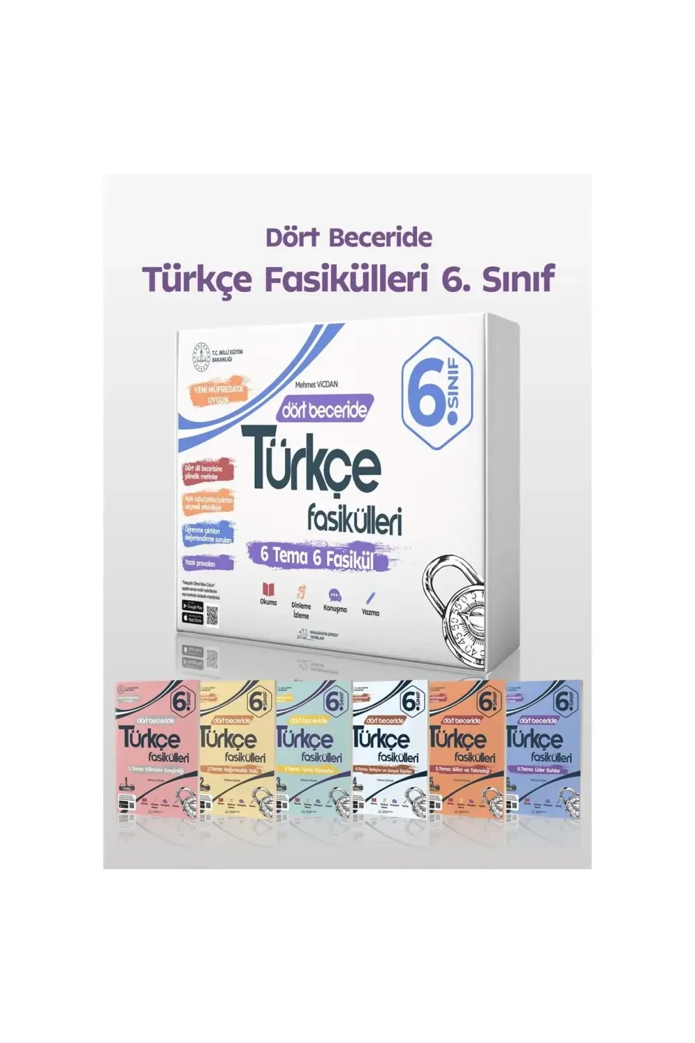 Paragrafın Şifresi 6. Sınıf Dört Beceride Türkçe Fasikülleri Paragrafın Şifresi 6. Sınıf Dört Beceride Türkçe Fasikülleri Fiyatı, Yorumları ve Özellikleri