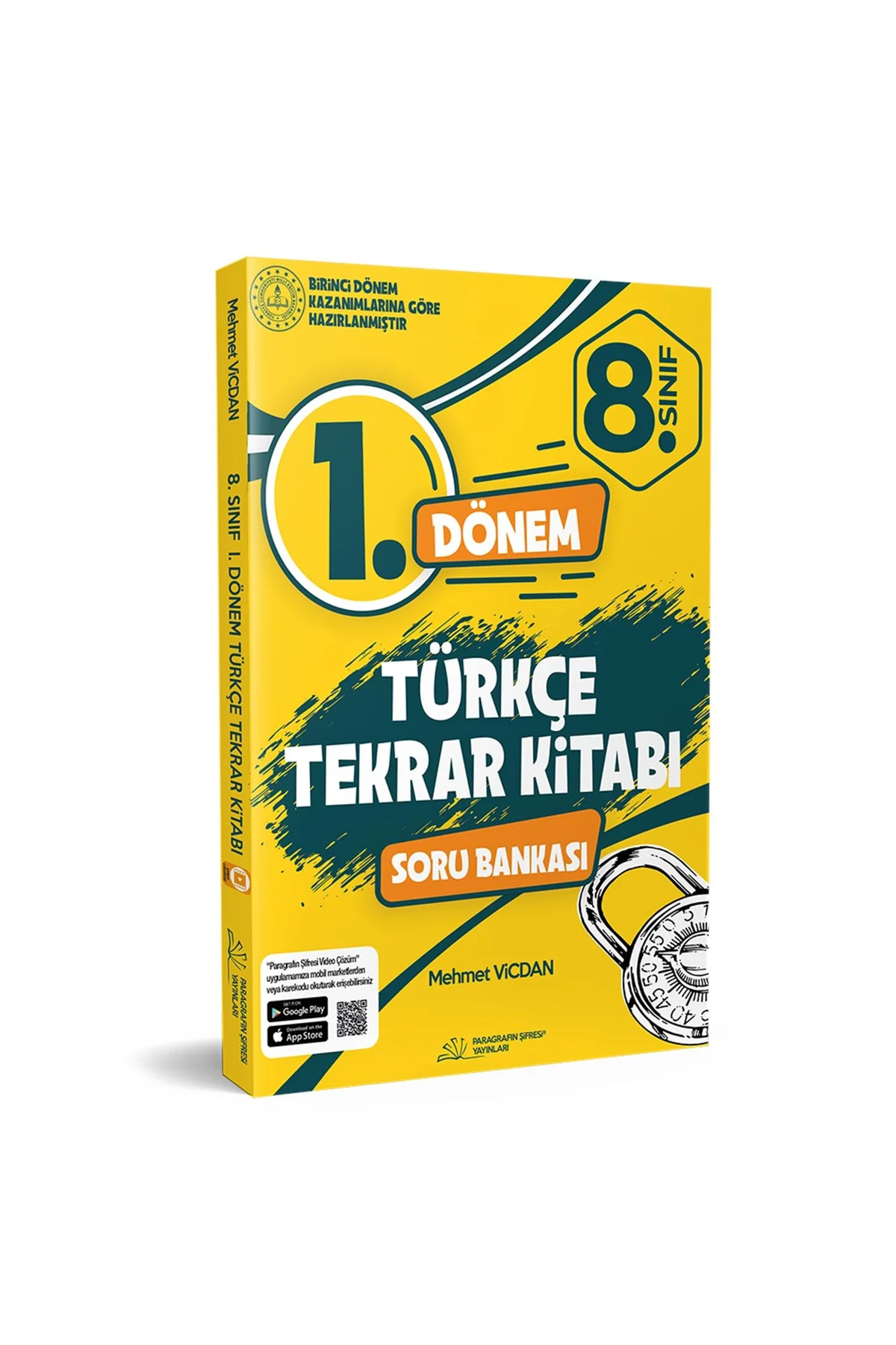 Paragrafın Şifresi 8. Sınıf 1. Dönem Türkçe Tekrar Kitabı