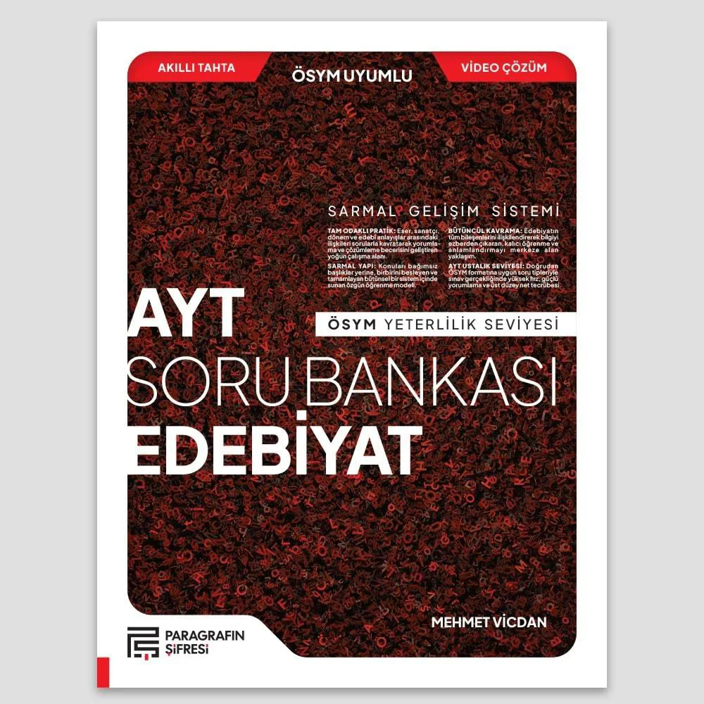 Paragrafın Şifresi Ayt Edebiyat Soru Bankası