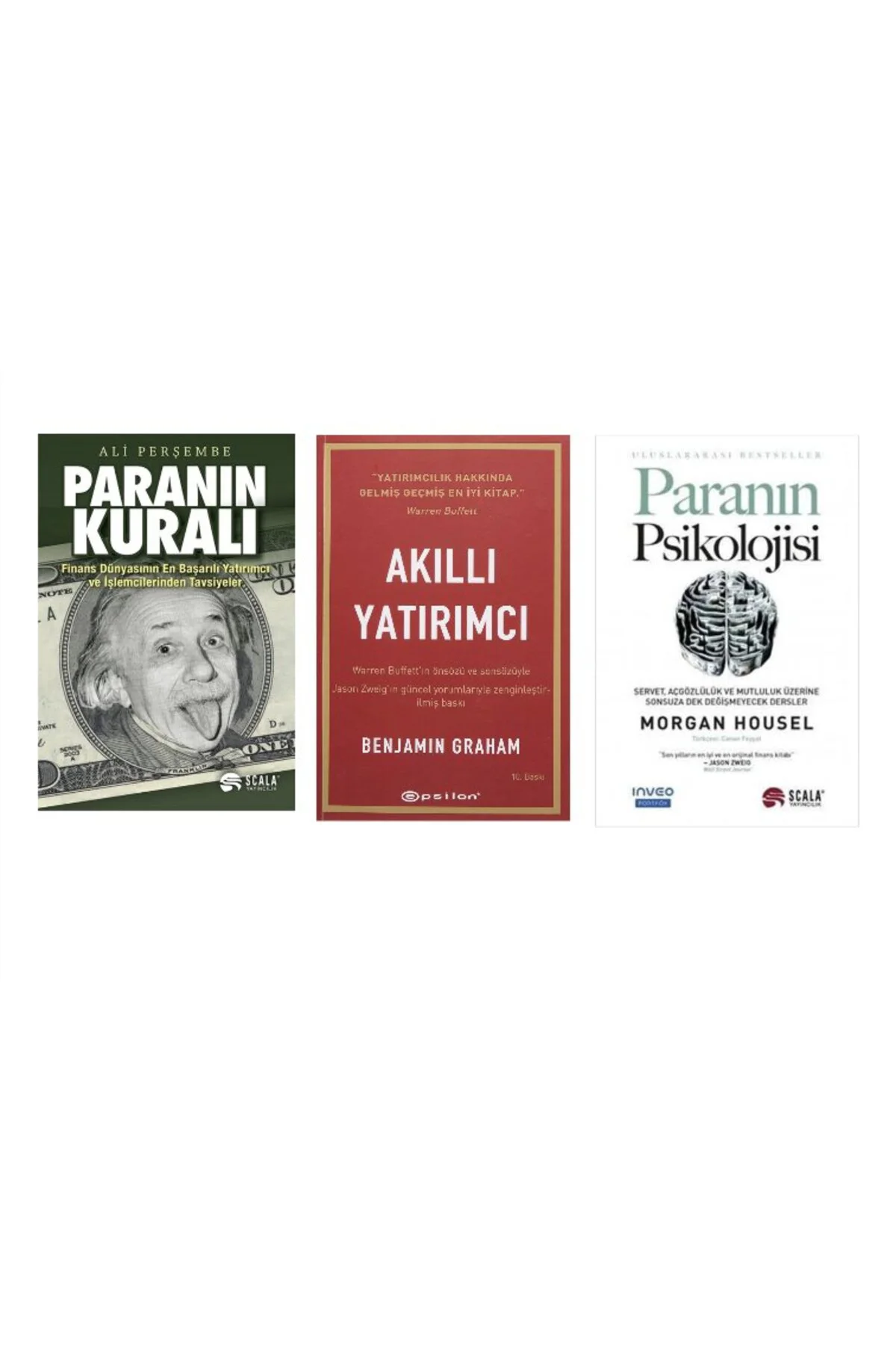PARANIN KURALI+AKILLI YATIRIMCI+PARANIN PSIKOLOJISI=3 SET Fiyatı, Yorumları ve Özellikleri