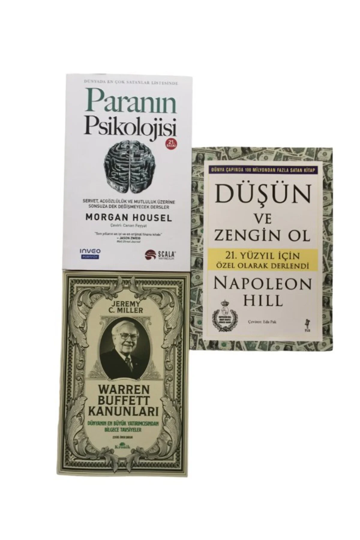 paranin pisikolojisi+warren buffett kanunlari+dusun ve zengin ol 3 SET Fiyatı, Yorumları ve Özellikleri