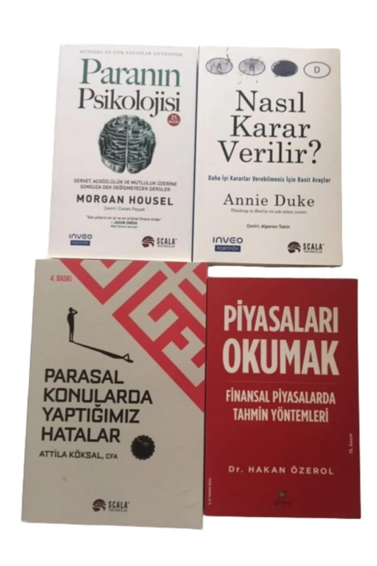 PARANIN PISIKOLOJISI+NASIL KARAR VERILIR+PARASAL KONOLARDA YAPTIGIMIZ HATALAR+PIYASALARI OKUMA 4 SET Fiyatı, Yorumları ve Özellikleri