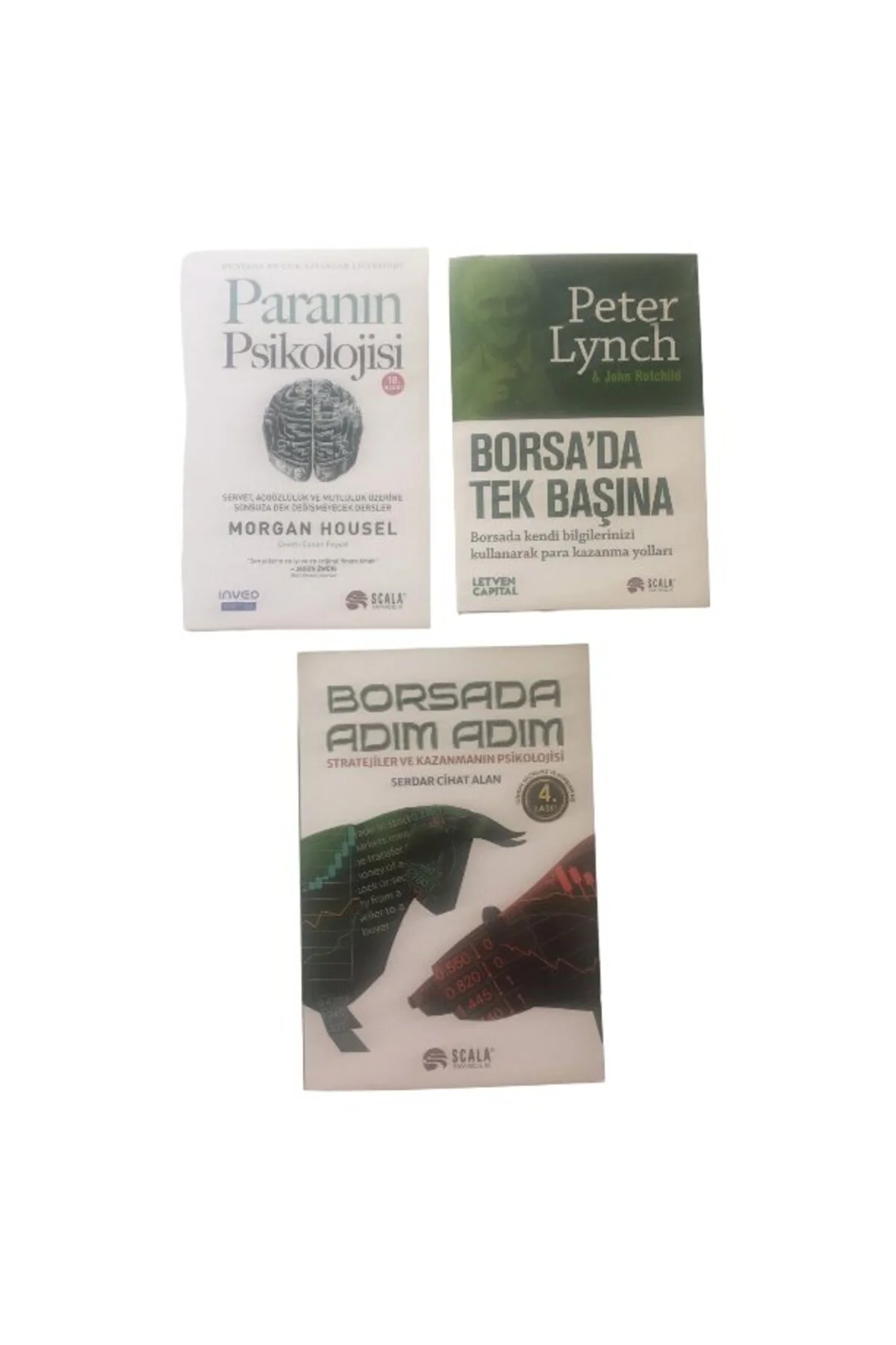 PARANIN PSIKOLOJISI+BORSADA TEKBASINA+BORSADA ADIM ADIM 3 SET