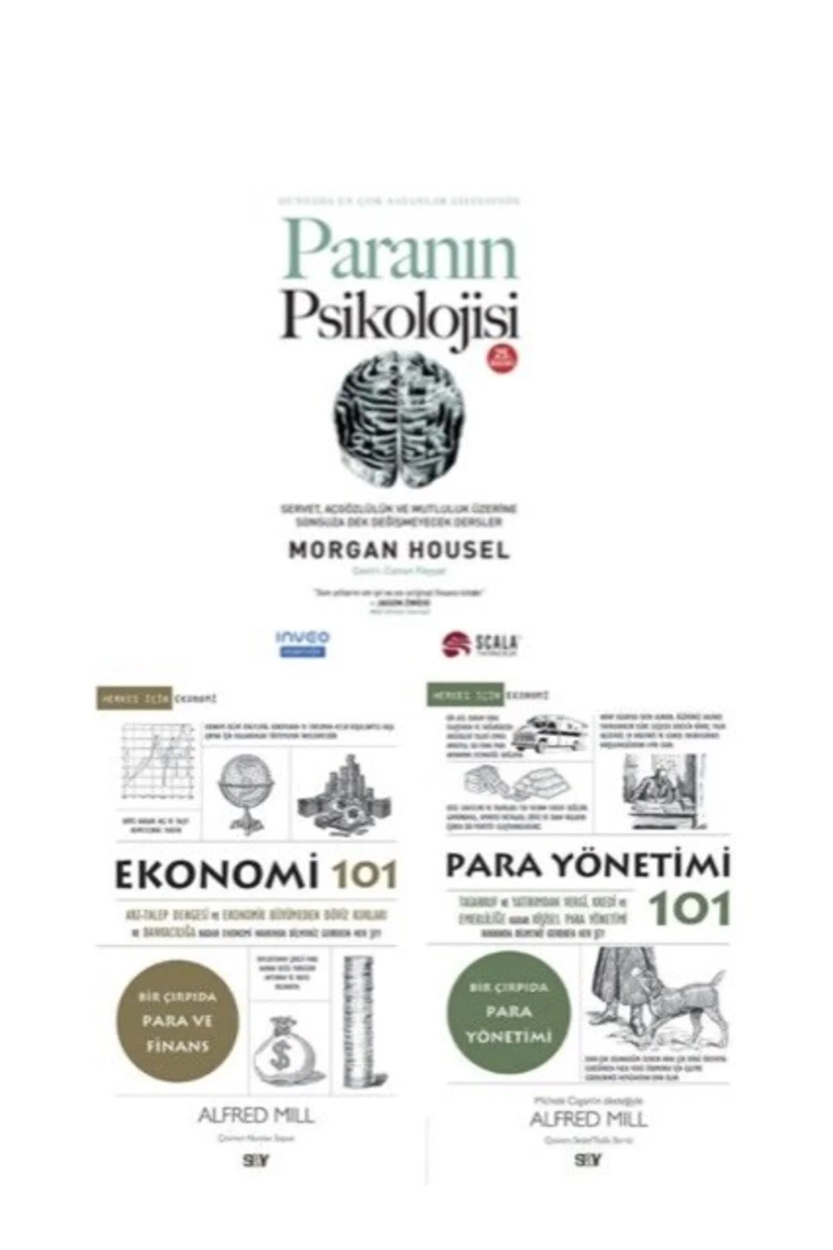PARANIN PSIKOLOJISI+HERKES ICIN EKONOMI 101+HERKES ICIN PARA YONETIMI+ 101 =3 SET KITAP Fiyatı, Yorumları ve Özellikleri