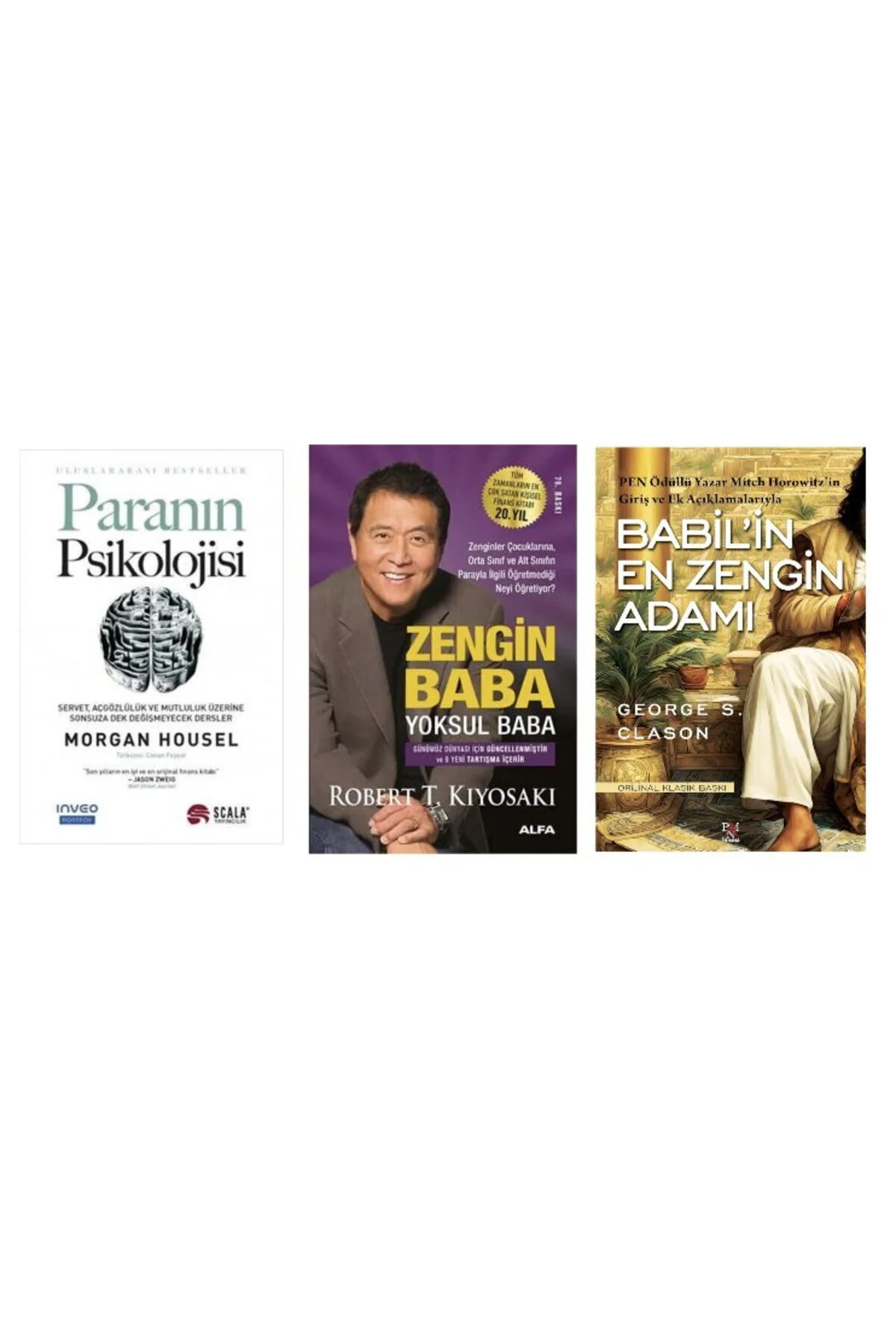 paranin psikolojisi+zengin baba yoksul baba+babilin enzengin adami=(3kitap) Fiyatı, Yorumları ve Özellikleri