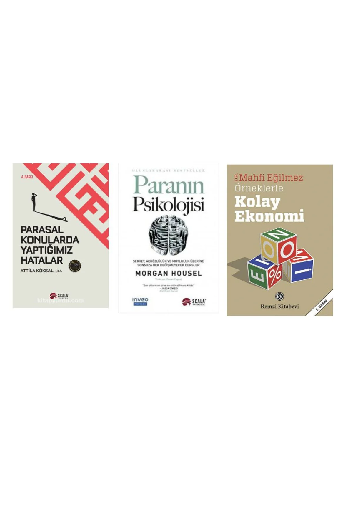 PARASAL KONULARDA YAPTIGIMIZ HATALAR+PARANIN PSIKOLOJISI+KOLAY EKONOMI=3 SET Fiyatı, Yorumları ve Özellikleri