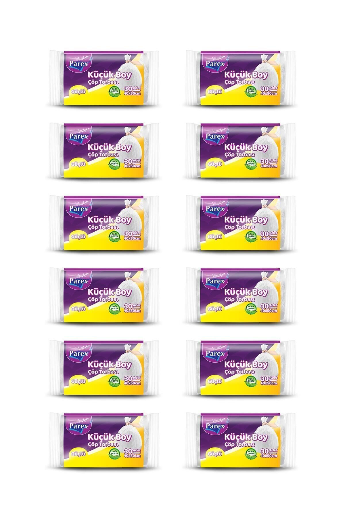 Parex Güçlü Çöp Torbasi Küçük Boy 12'li Paket