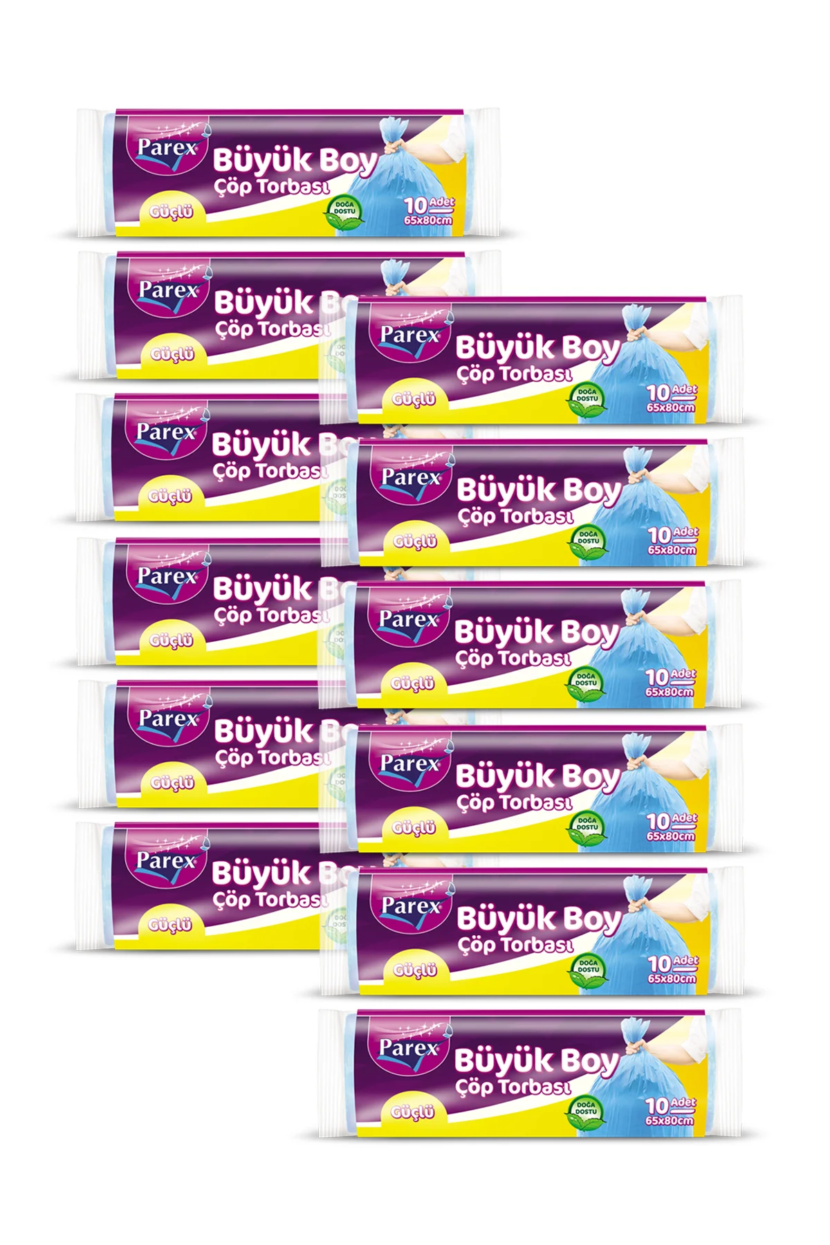 PAREXGüçlü Çöp Torbasi Büyük Boy 12'li Paket