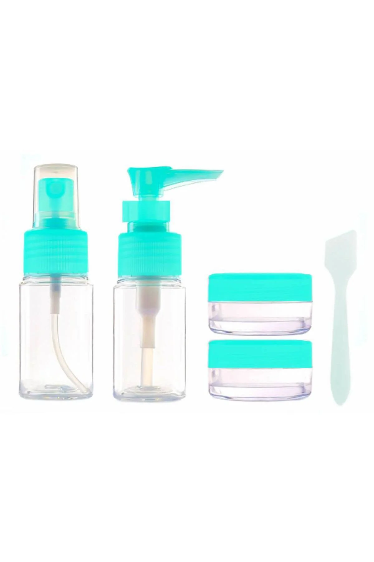 Parfüm Şişesi - Kozmetik Şişesi - 5li Seyahat Doldurulabilir Kozm